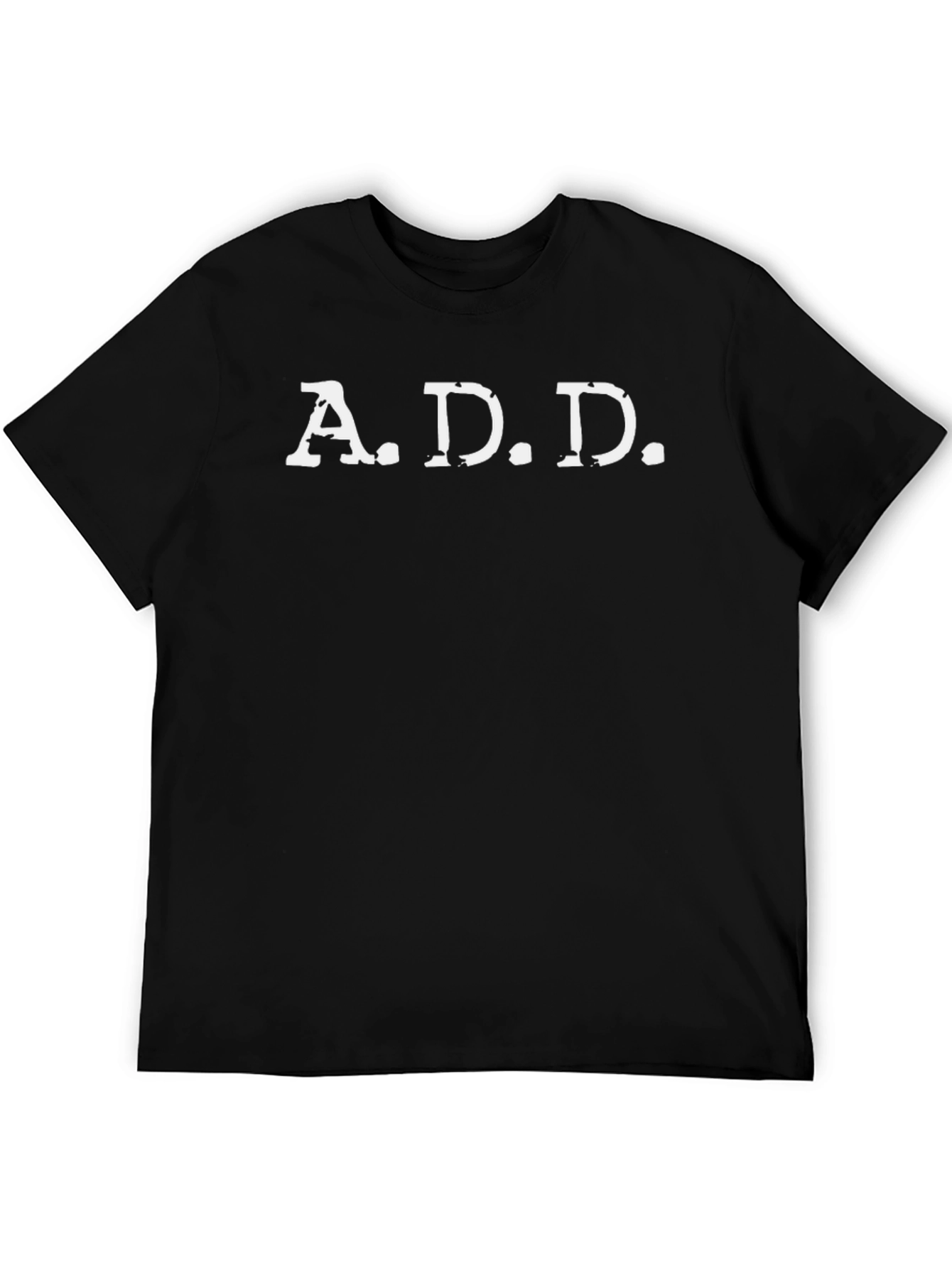 ADD T-Shirt - Distressed Novelty Tee