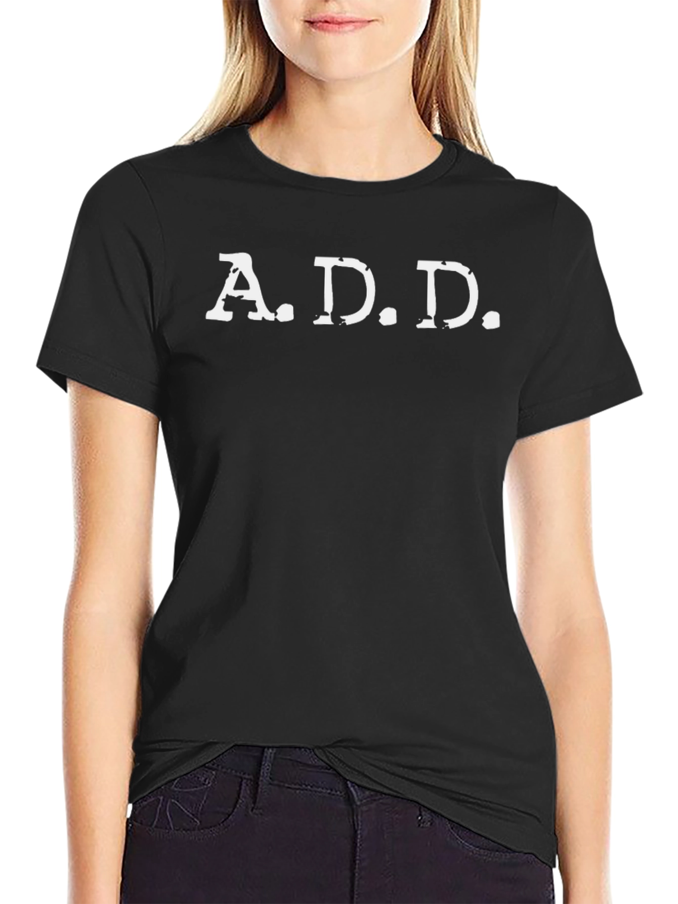 ADD T-Shirt - Distressed Novelty Tee