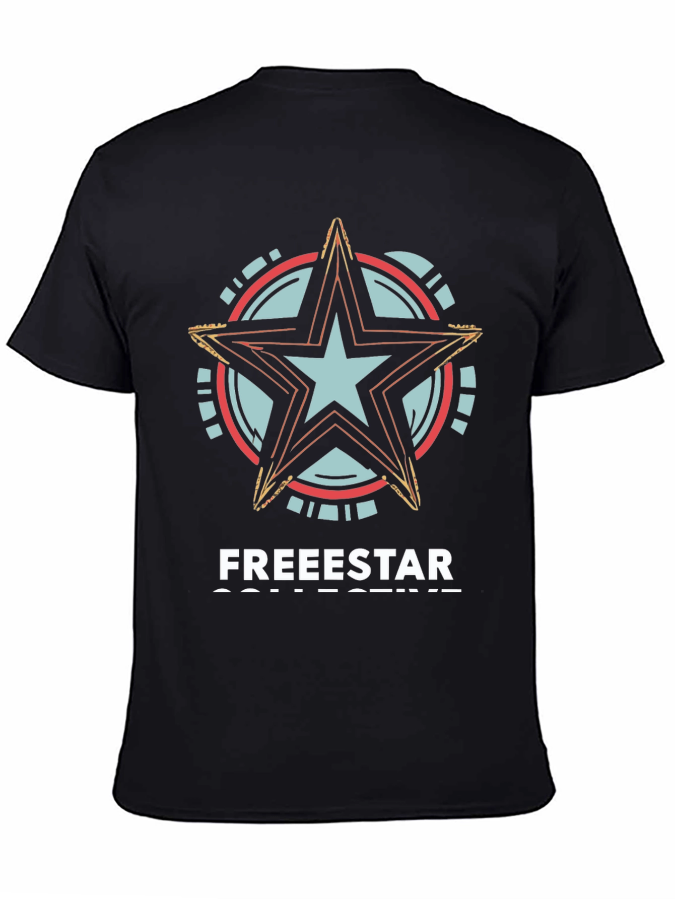 Freestar Collective Black T-Shirt