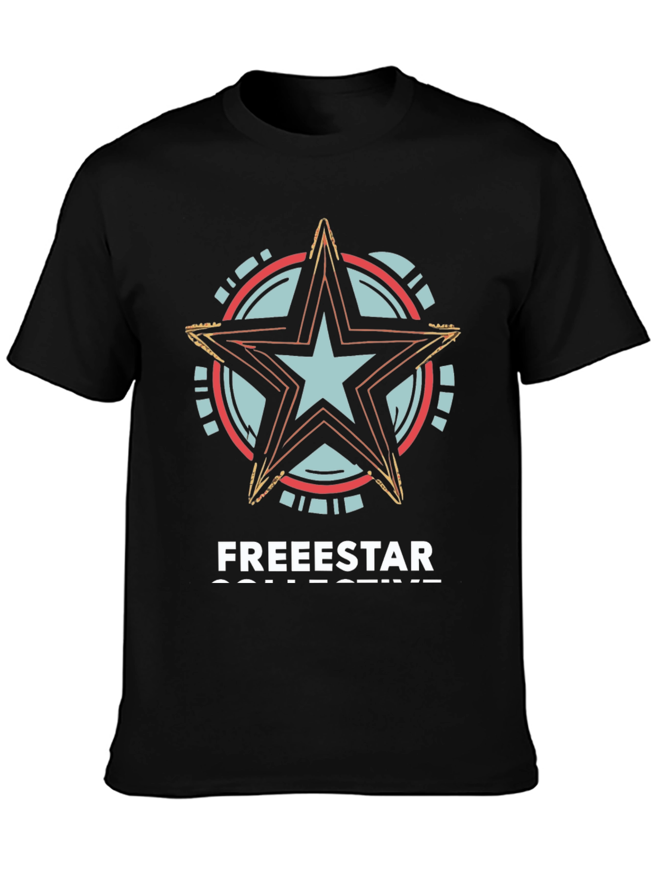 Freestar Collective Black T-Shirt