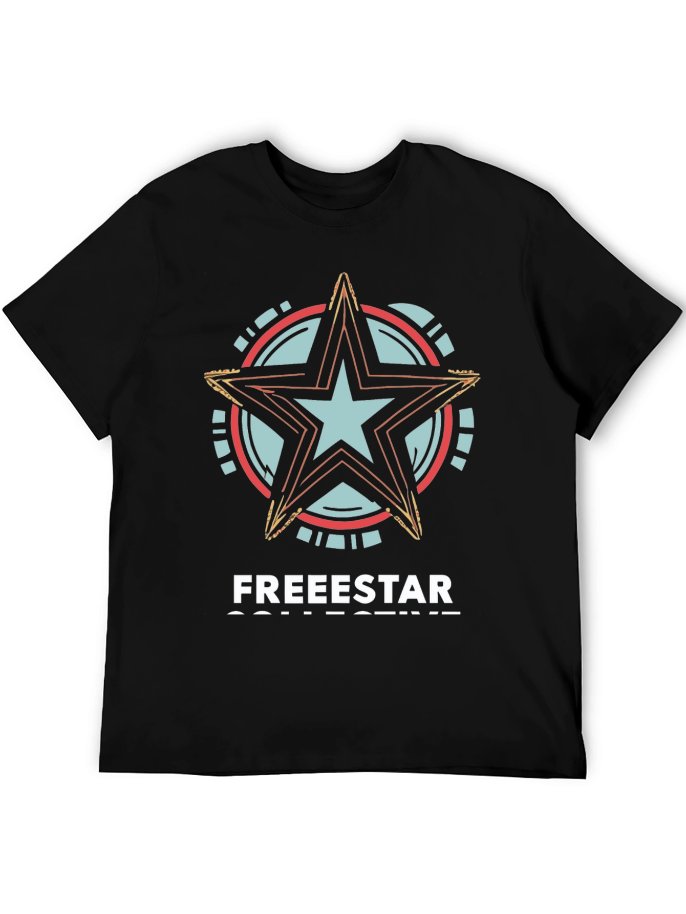 Freestar Collective Black T-Shirt