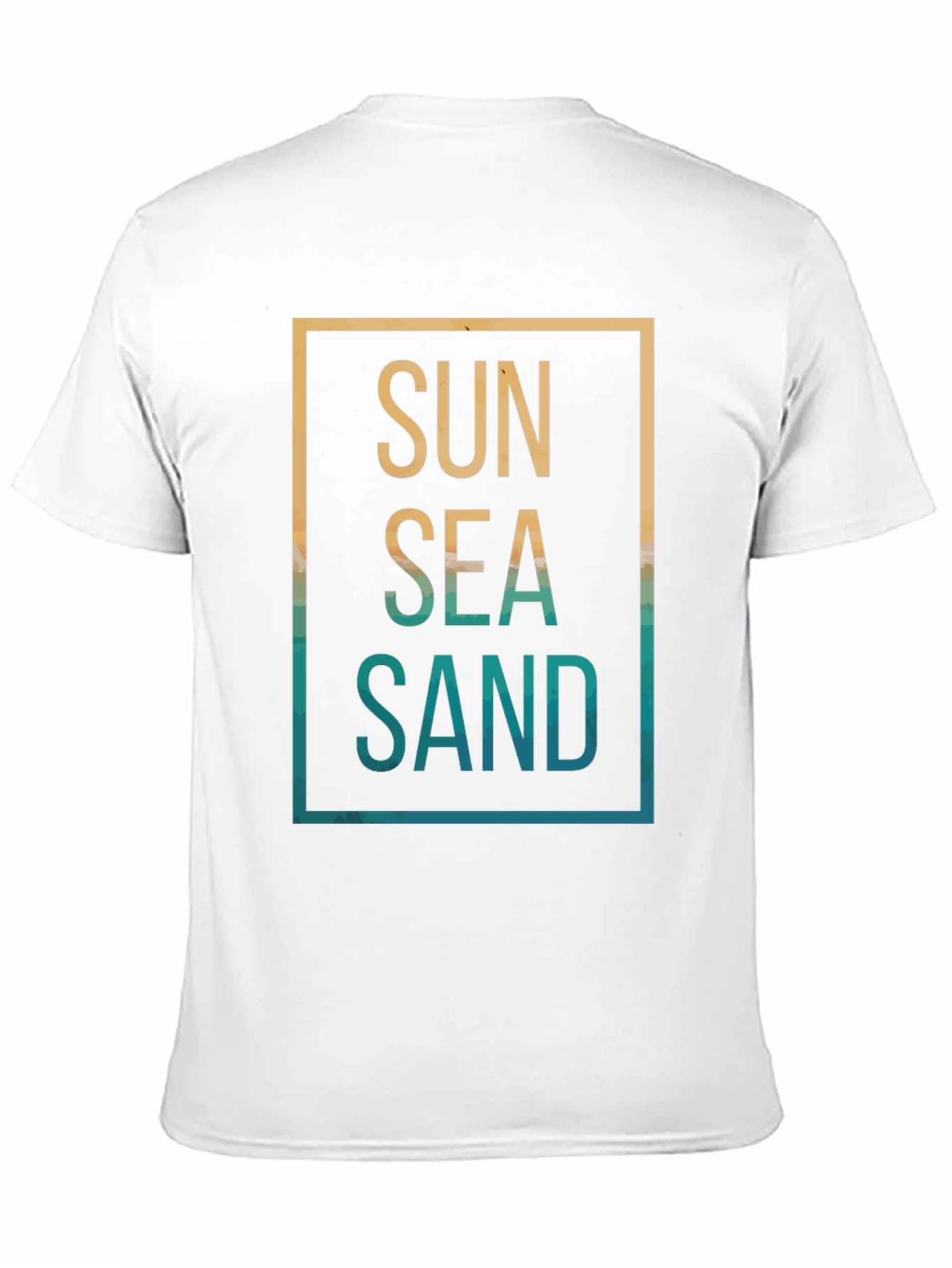 Sun Sea Sand Graphic Tee - Coastal Vibe