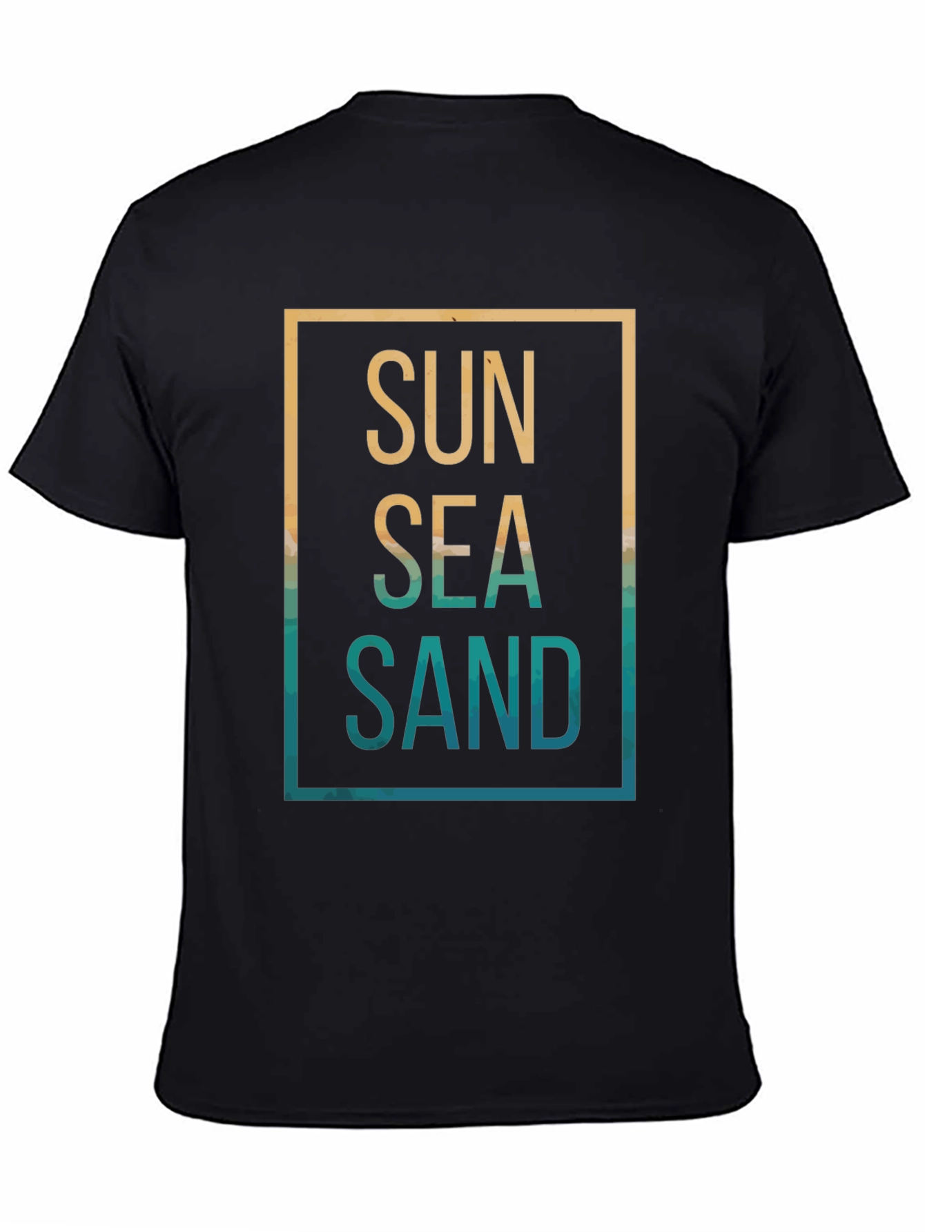 Sun Sea Sand Graphic Tee - Coastal Vibe