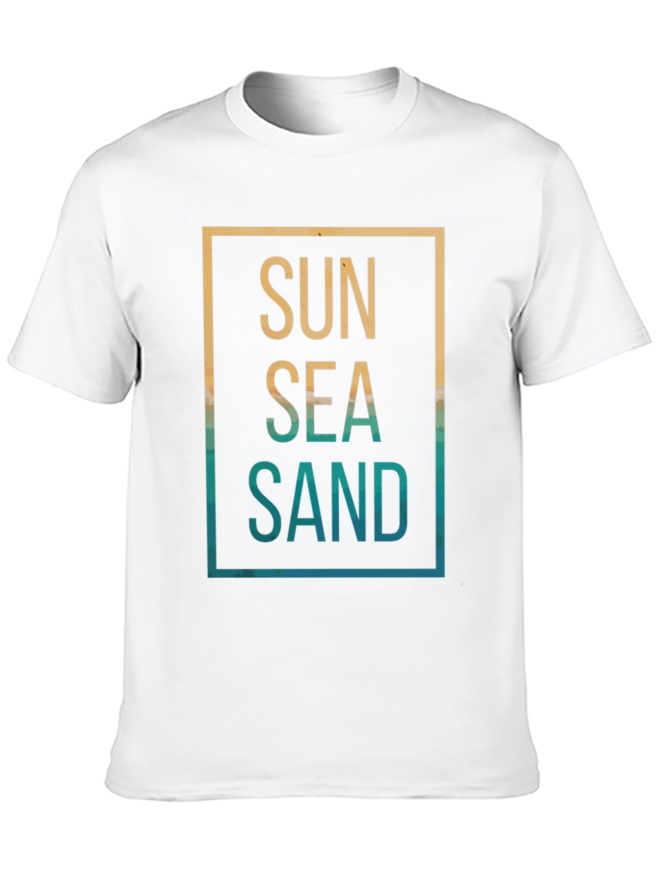 Sun Sea Sand Graphic Tee - Coastal Vibe