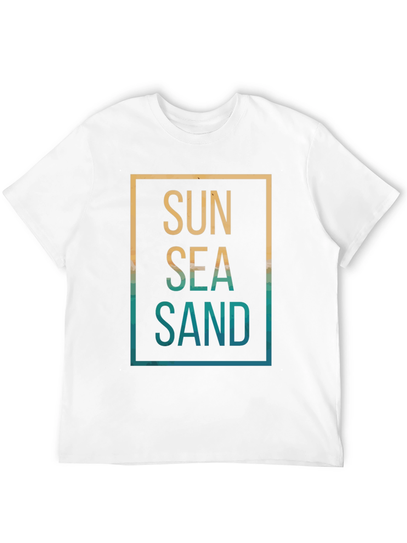 Sun Sea Sand Graphic Tee - Coastal Vibe