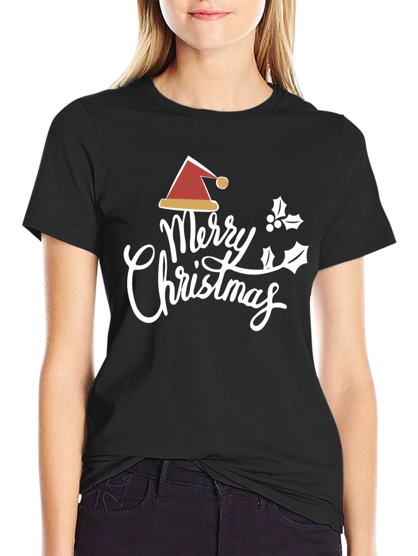 Merry Christmas Graphic Tee Shirt