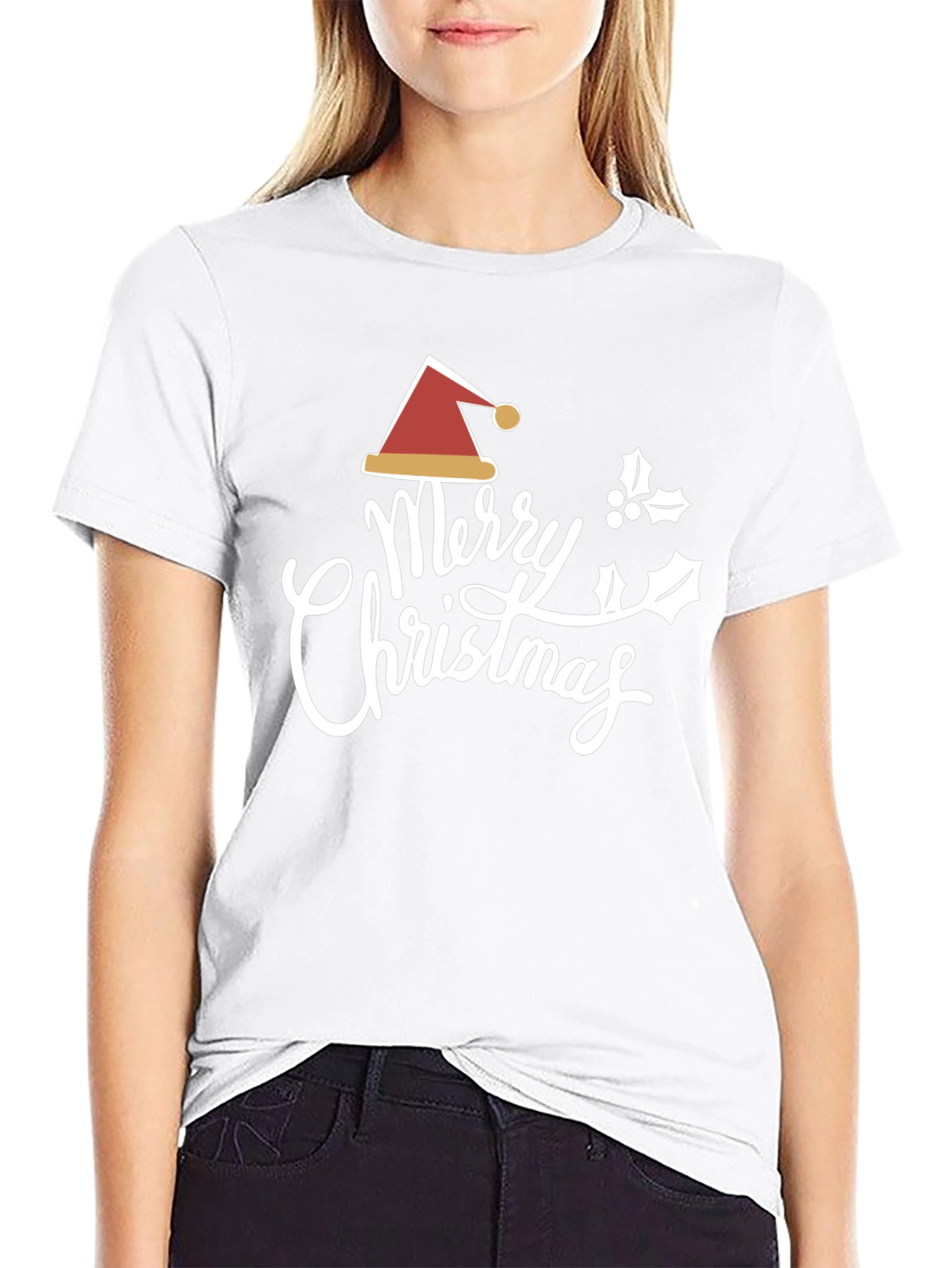 Merry Christmas Graphic Tee Shirt
