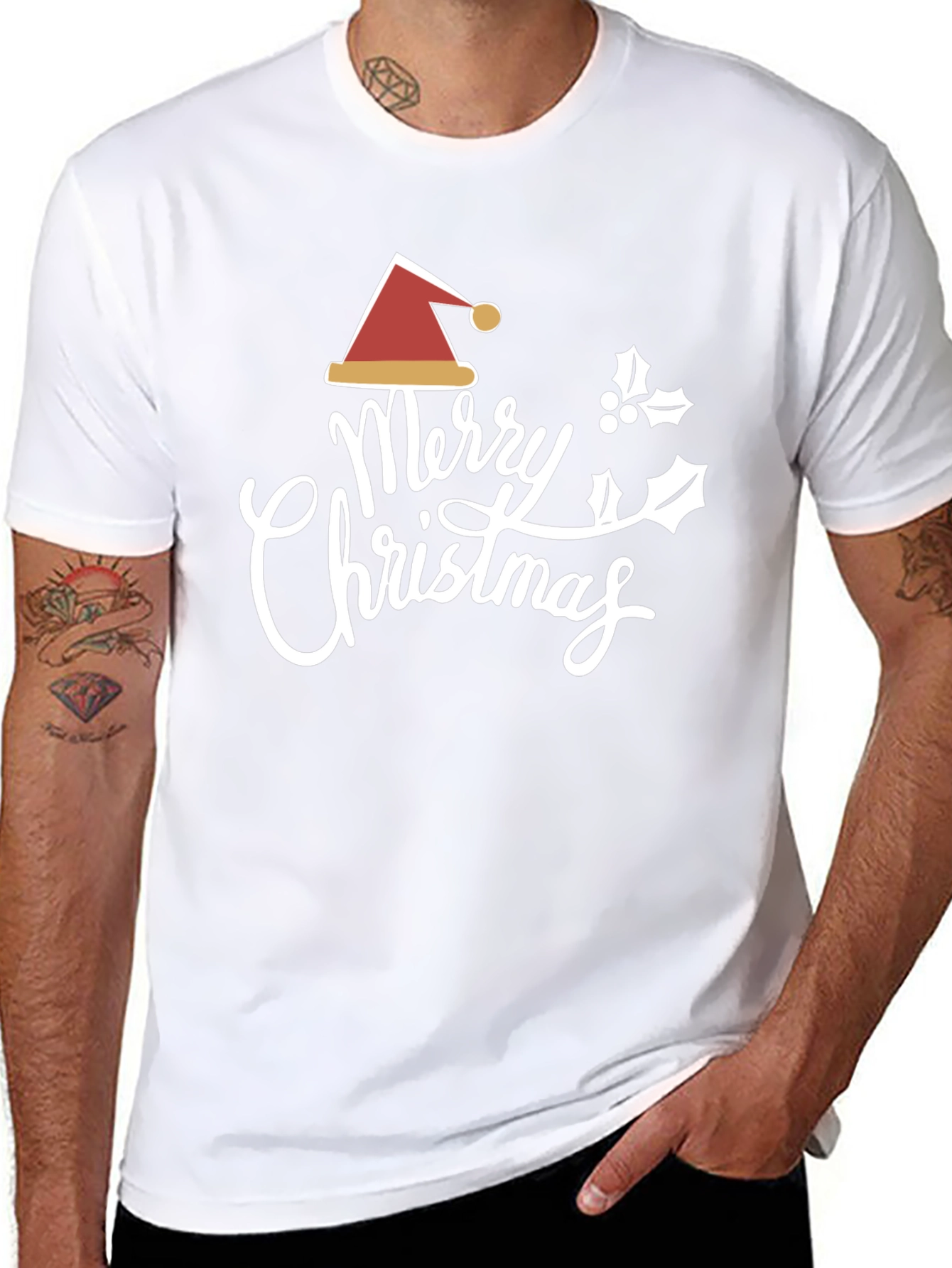 Merry Christmas Graphic Tee Shirt