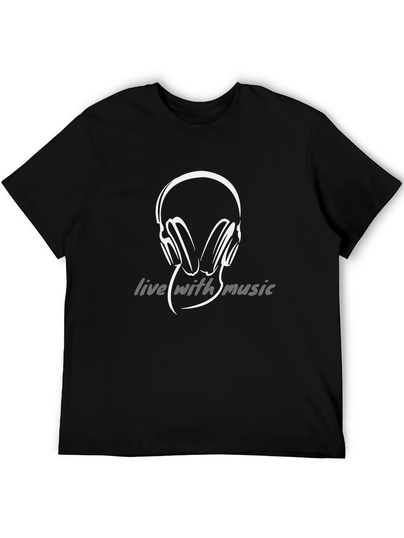 Headphones Music T-Shirt