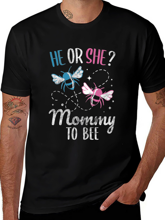 He or She? Mommy To Bee Shirt - Gender Reveal