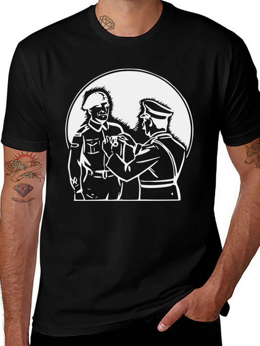 Black Graphic Tee - Award Ceremony Design