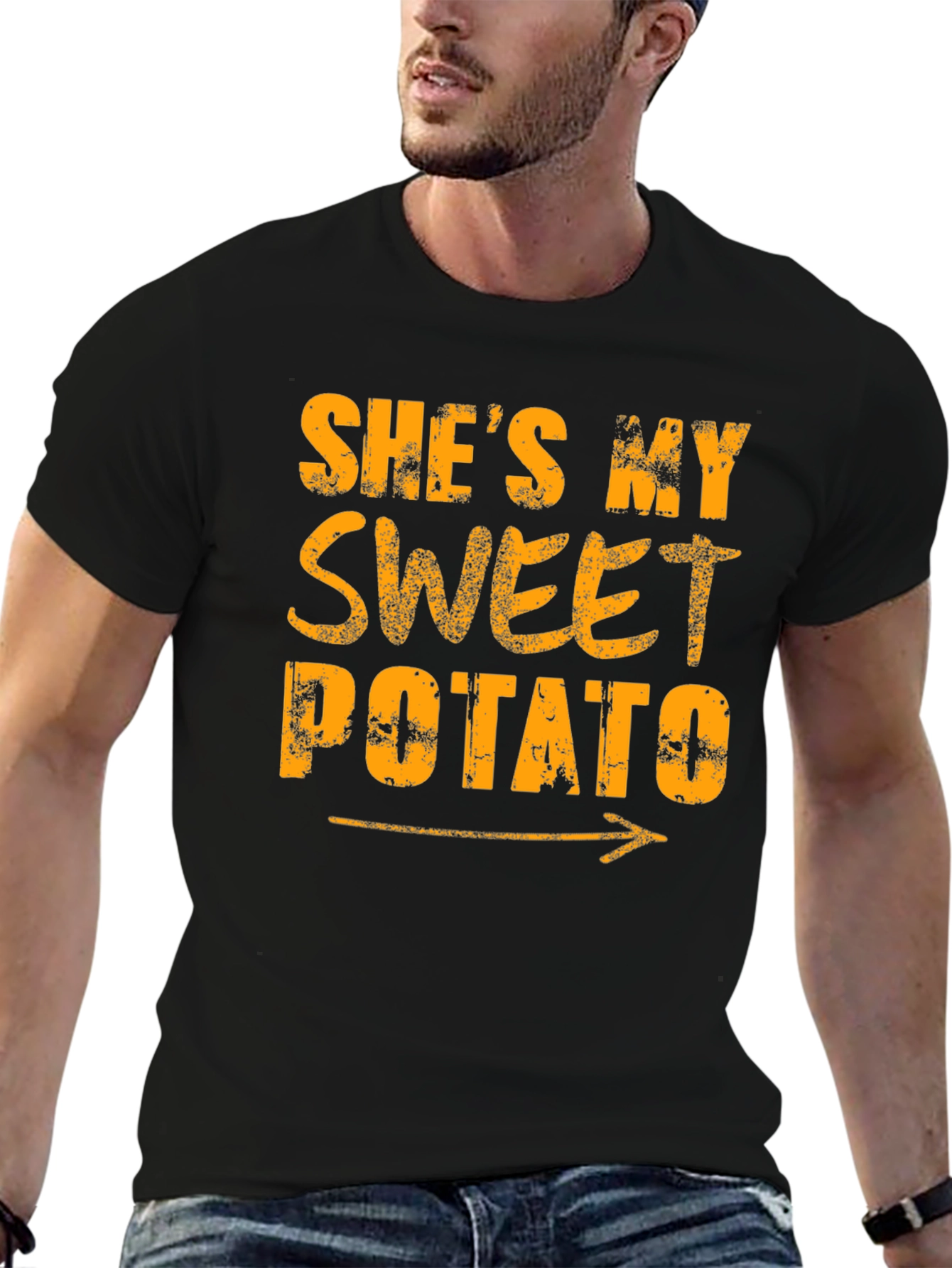 Shes My Sweet Potato Funny Couple T-Shirt