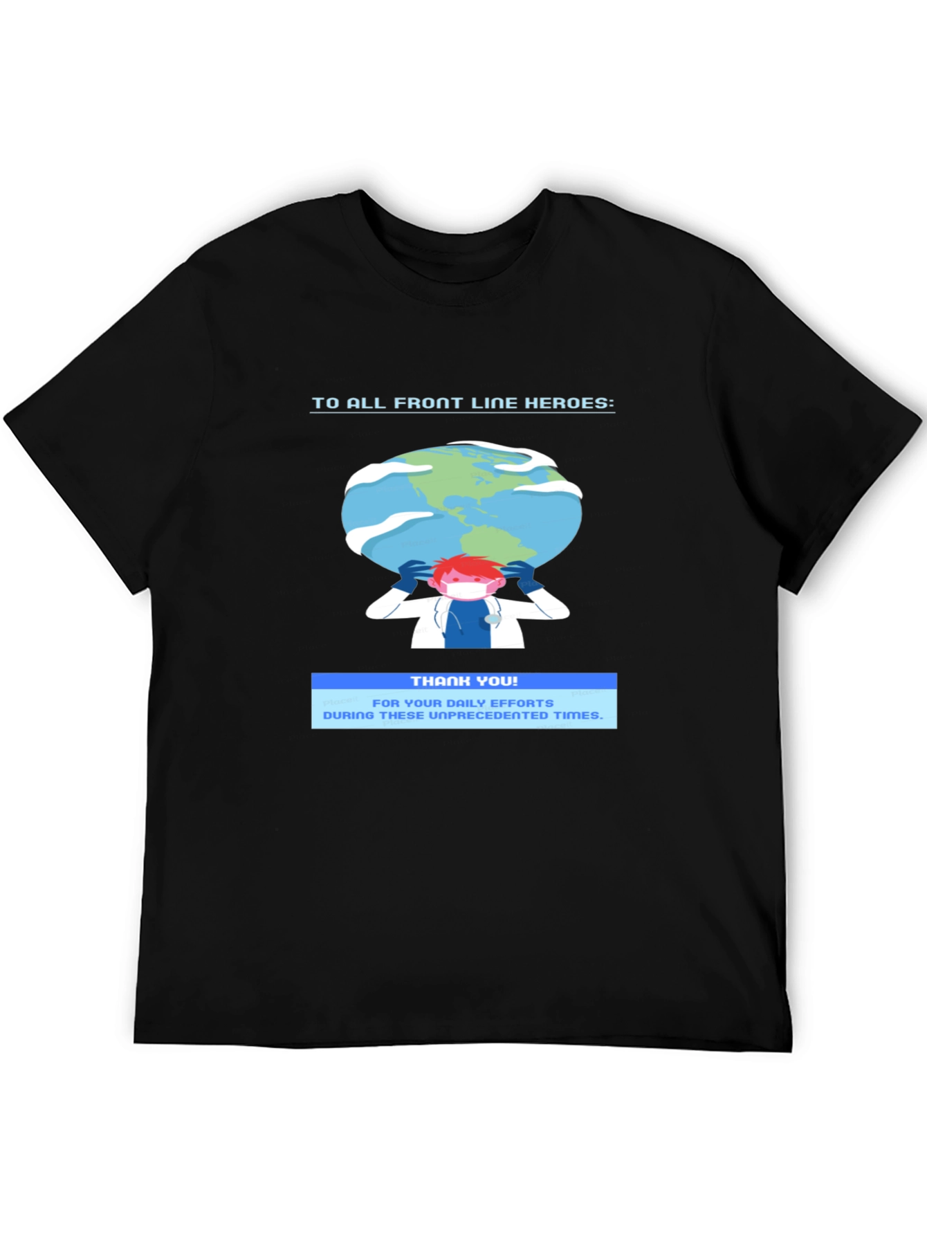 Front Line Heroes Graphic T-Shirt - Thank You Tee