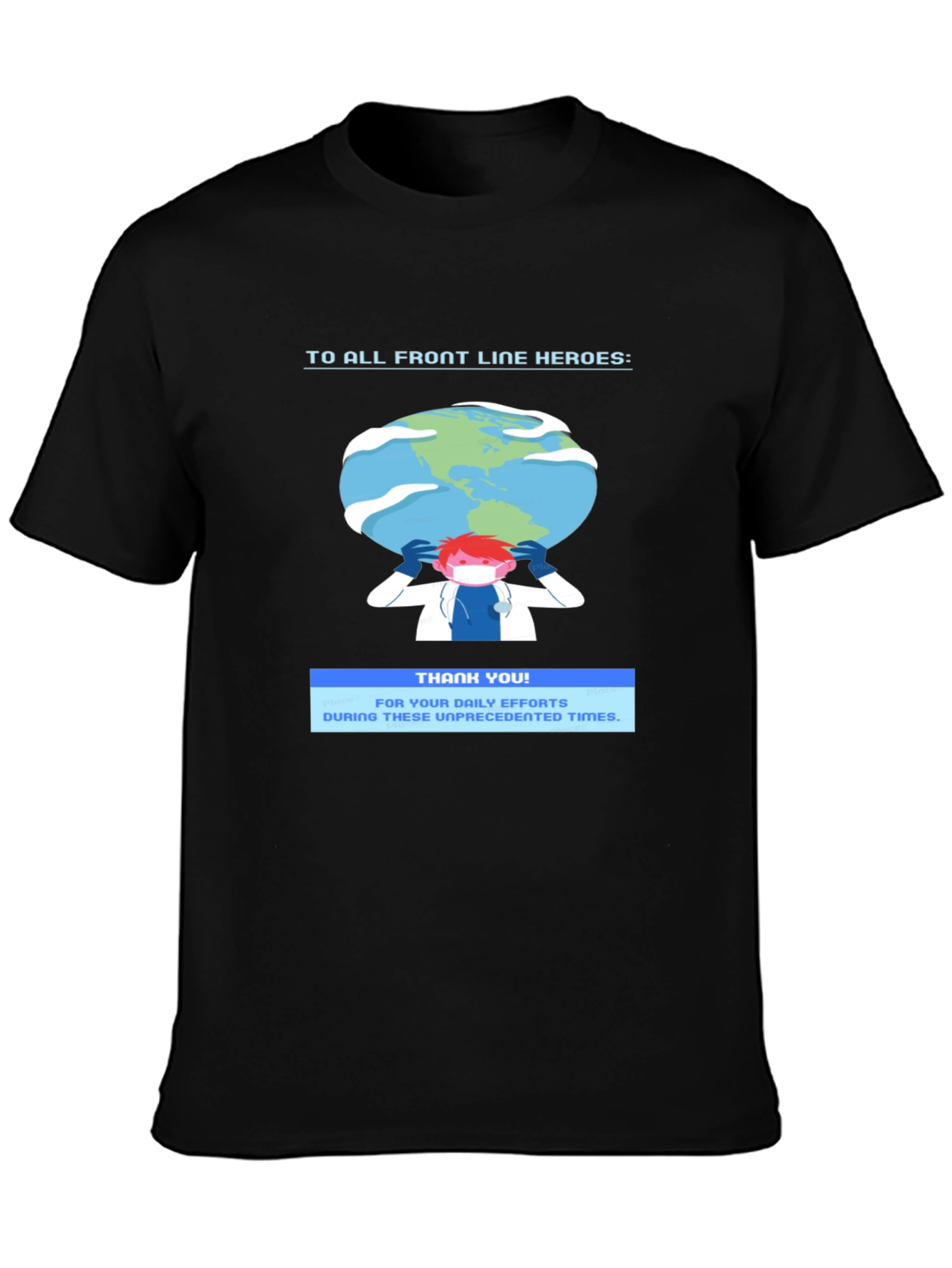 Front Line Heroes Graphic T-Shirt - Thank You Tee