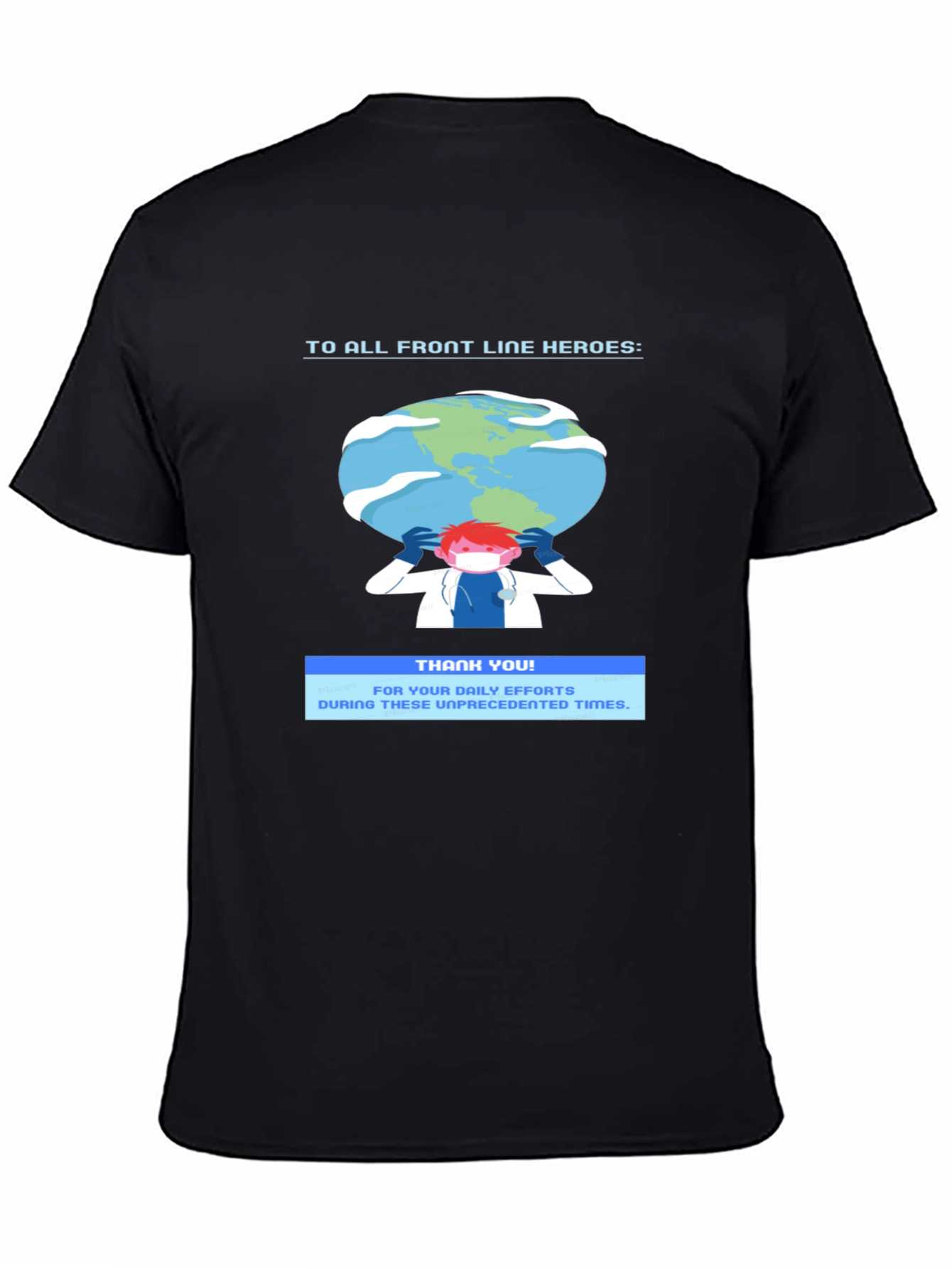 Front Line Heroes Graphic T-Shirt - Thank You Tee
