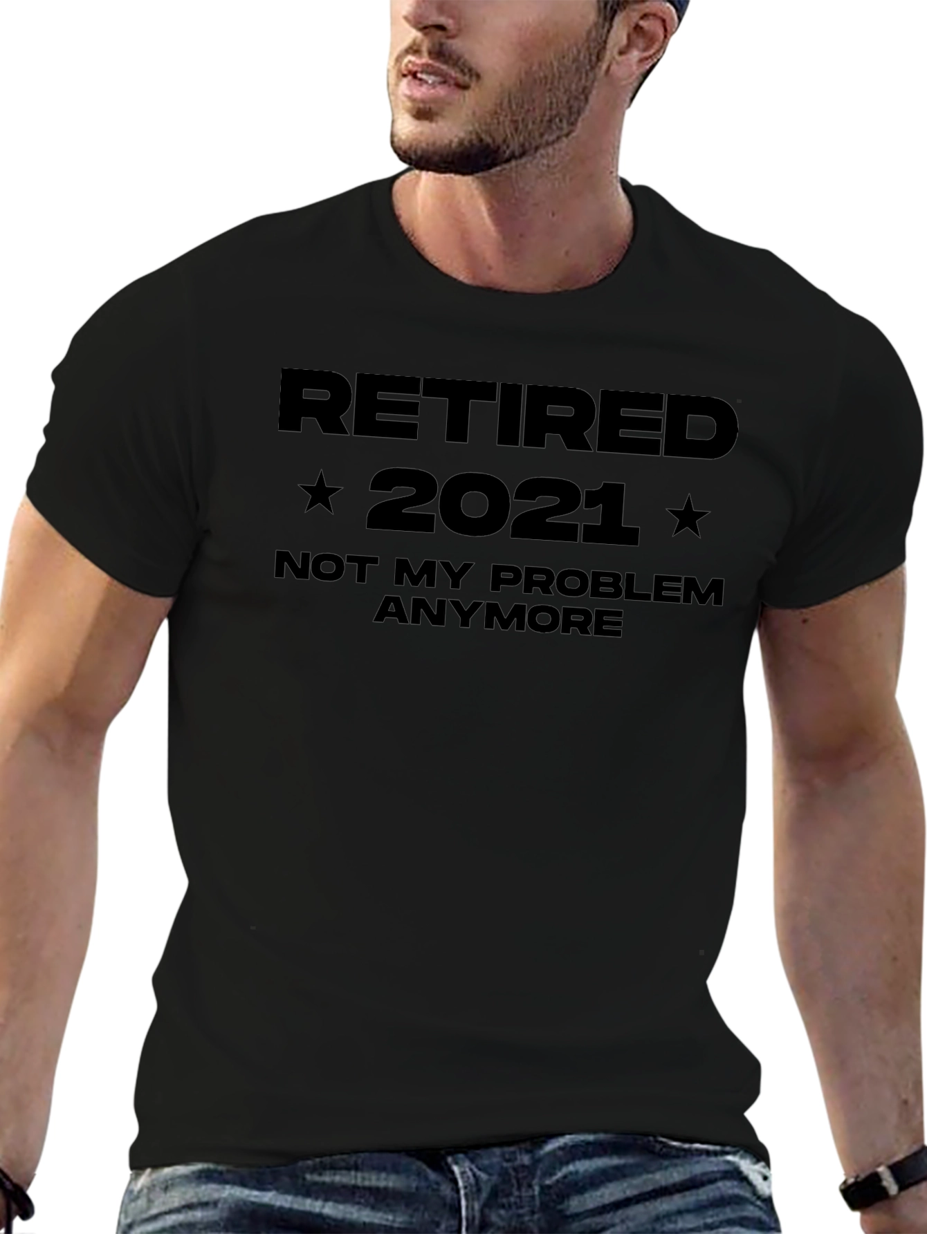 Retired 2021 T-Shirt Funny Retirement Gift