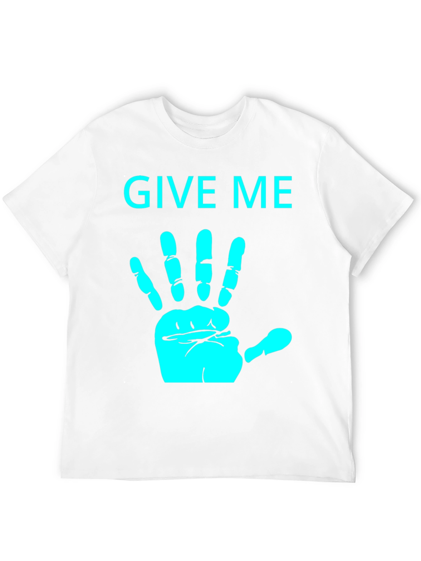 Give Me A Hand Novelty Graphic T-Shirt