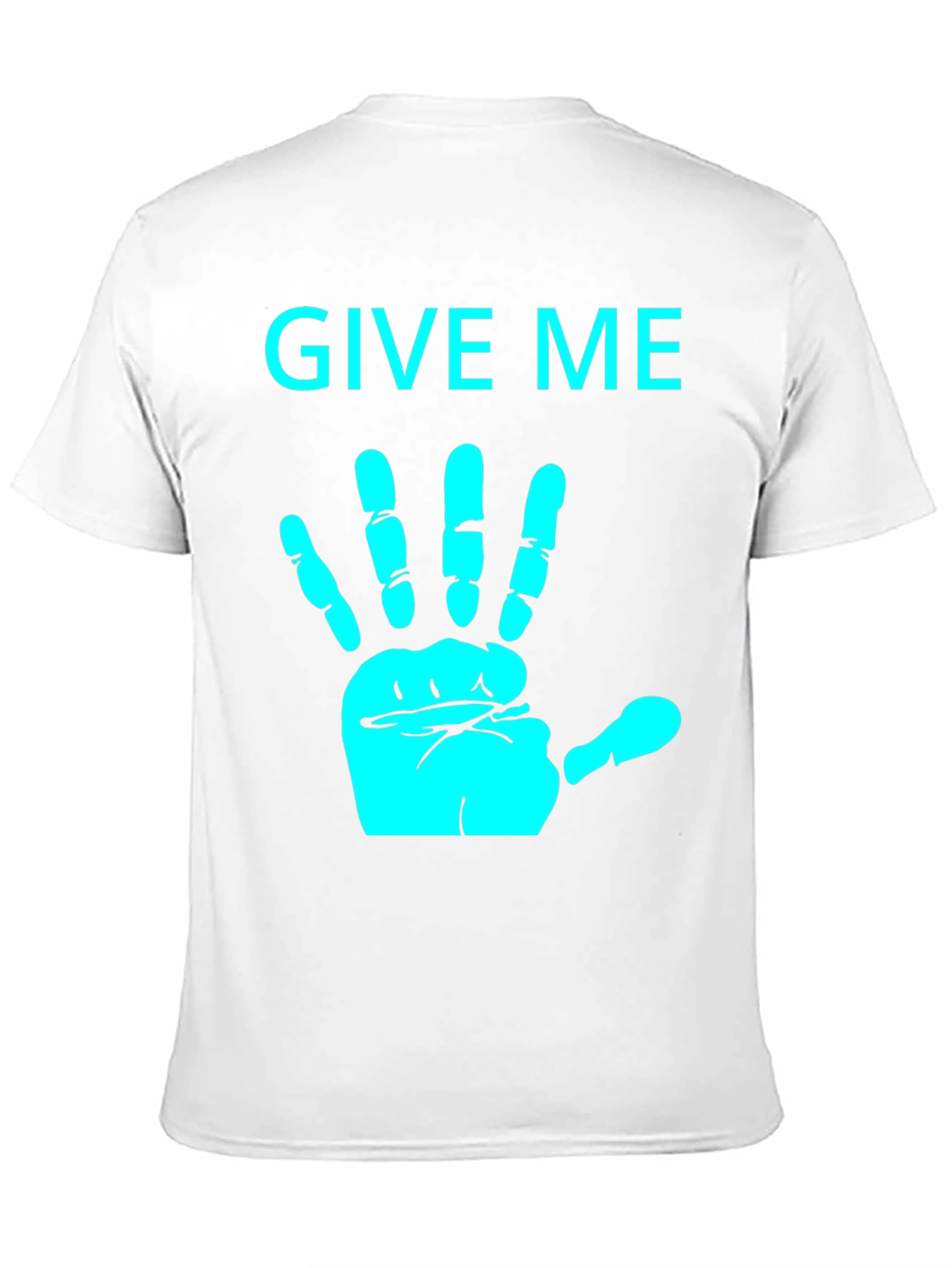 Give Me A Hand Novelty Graphic T-Shirt