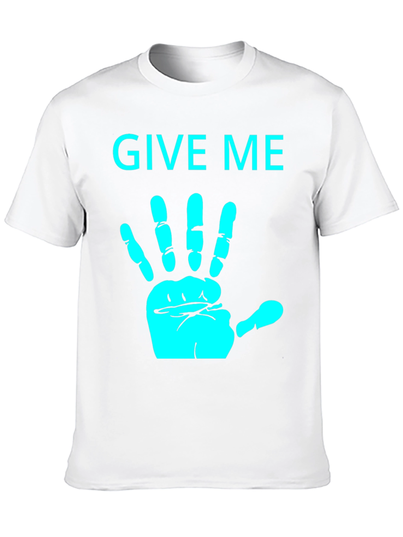 Give Me A Hand Novelty Graphic T-Shirt