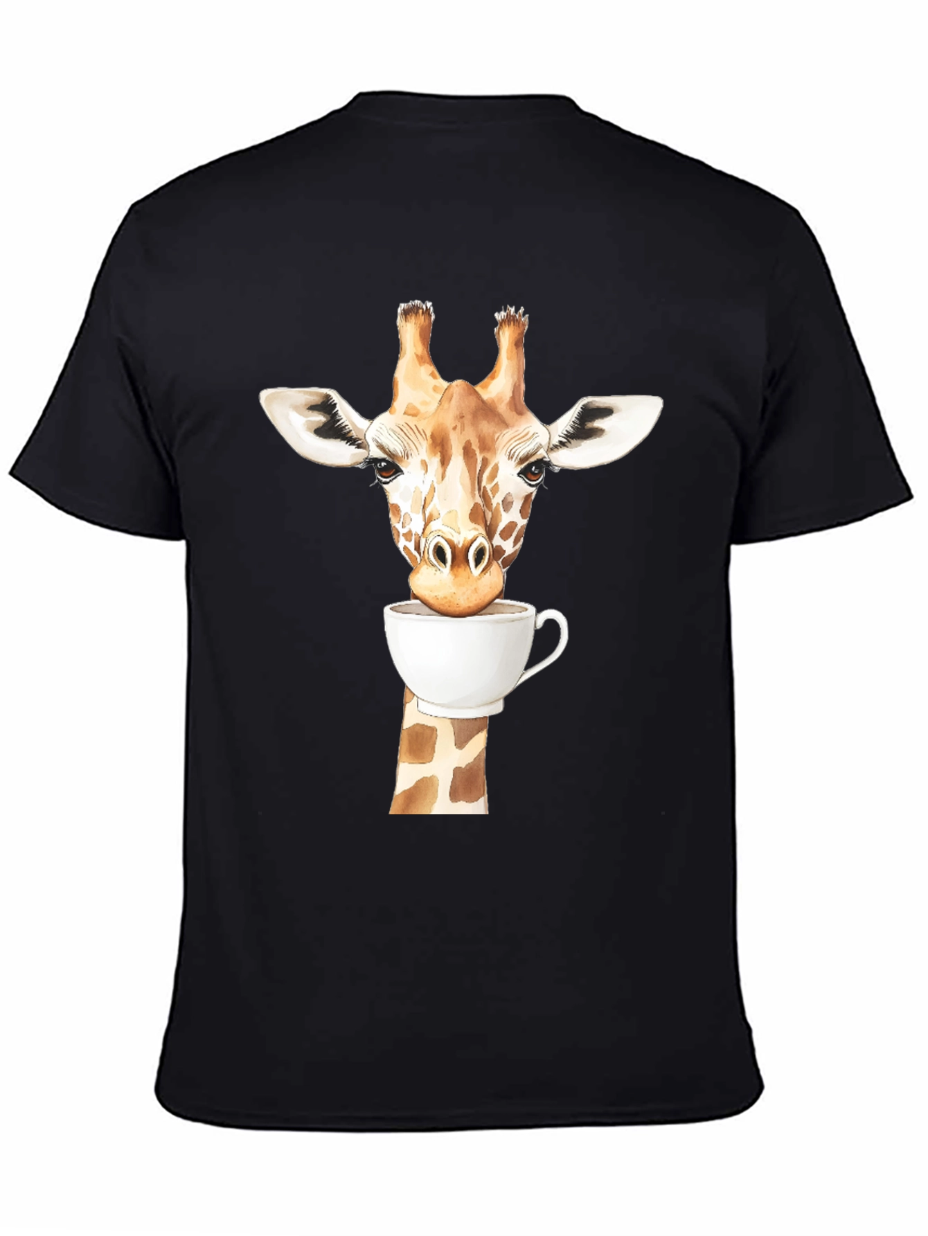 Giraffe Coffee Lover T-Shirt