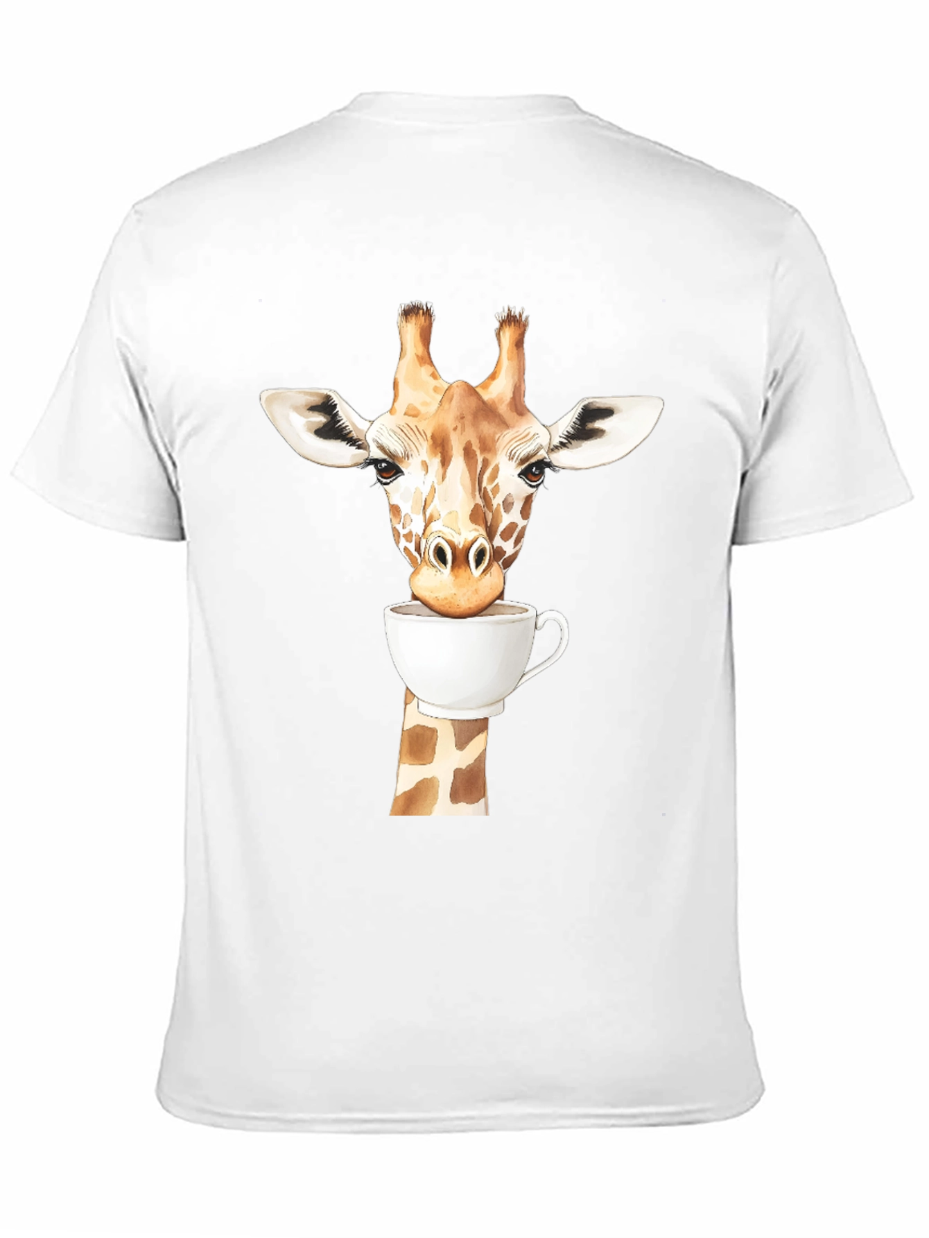 Giraffe Coffee Lover T-Shirt