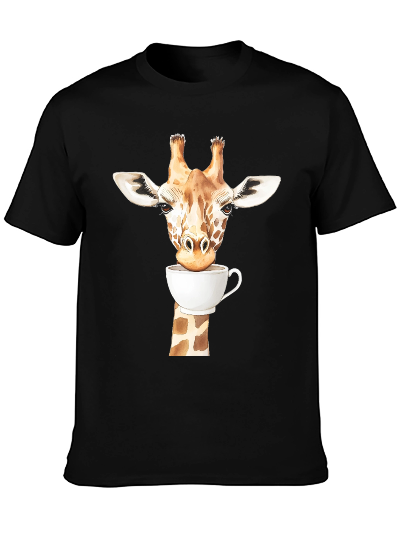 Giraffe Coffee Lover T-Shirt