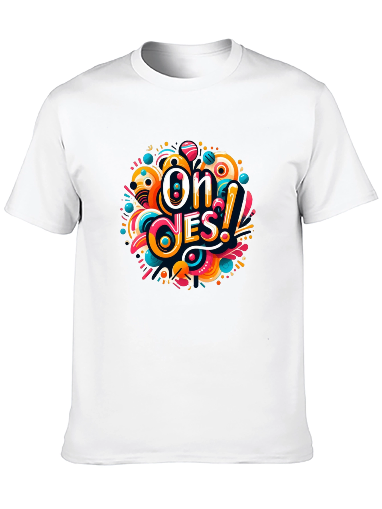 Oh Yes! Graphic T-Shirt - Vibrant Design