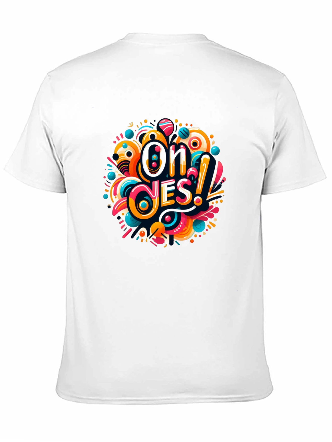 Oh Yes! Graphic T-Shirt - Vibrant Design