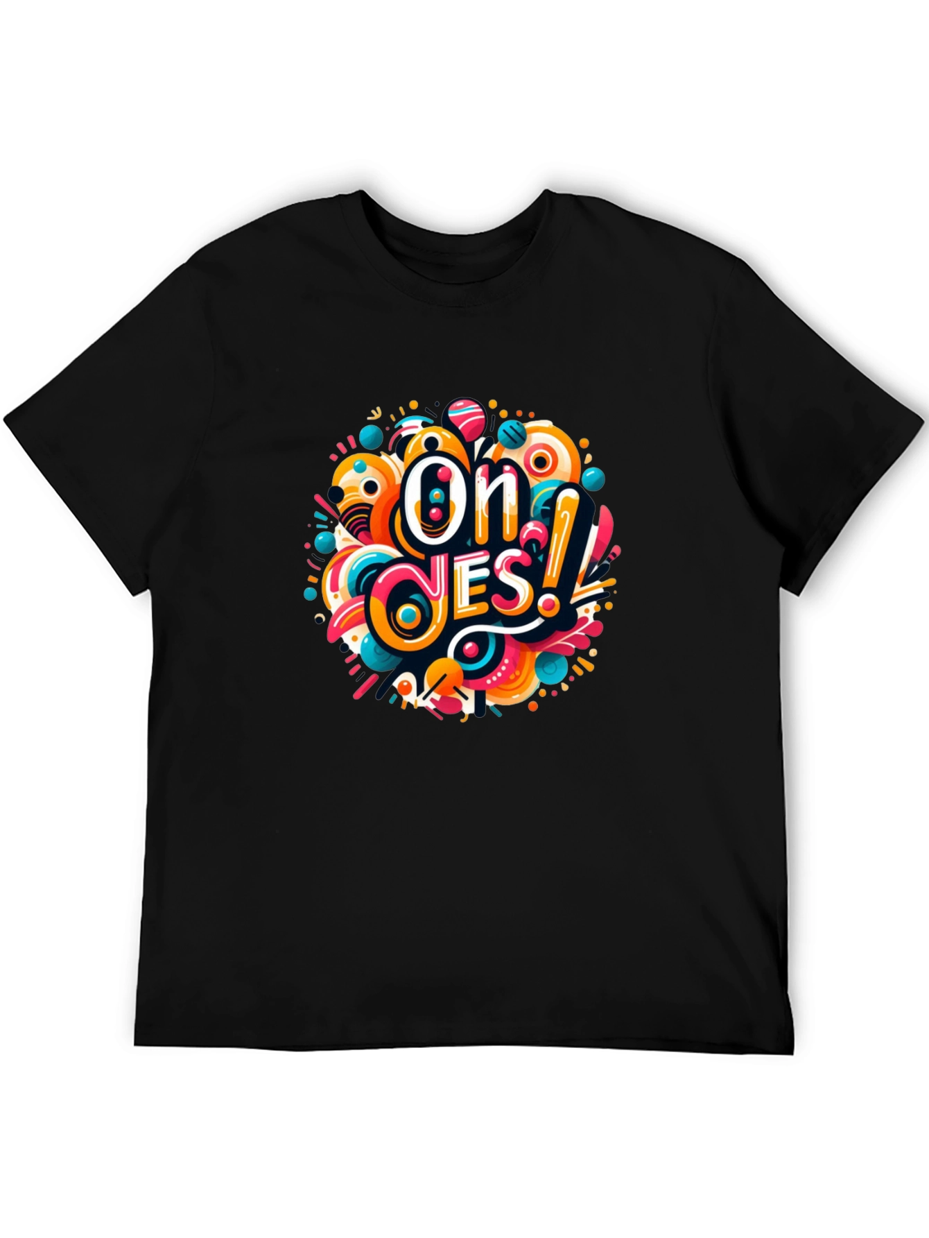 Oh Yes! Graphic T-Shirt - Vibrant Design