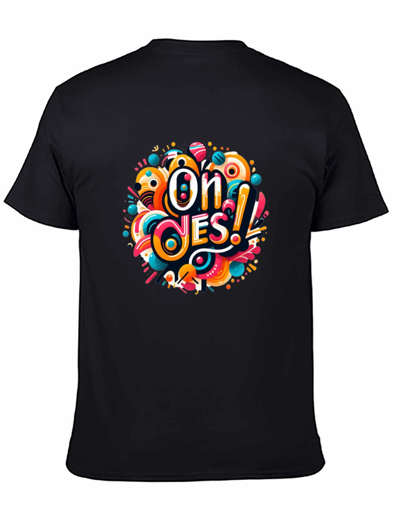Oh Yes! Graphic T-Shirt - Vibrant Design