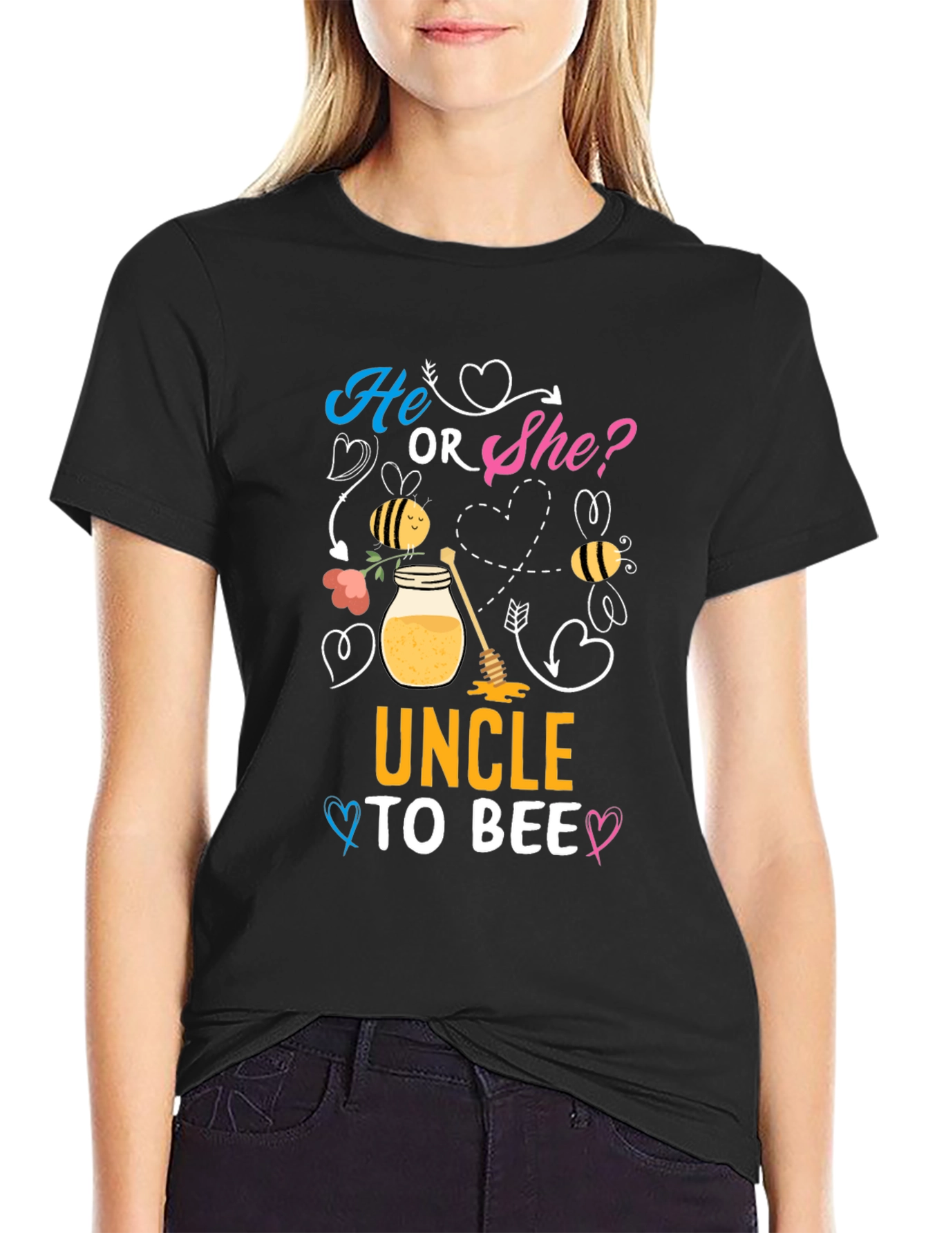 Uncle To Bee T-Shirt: Gender Reveal Party Apparel