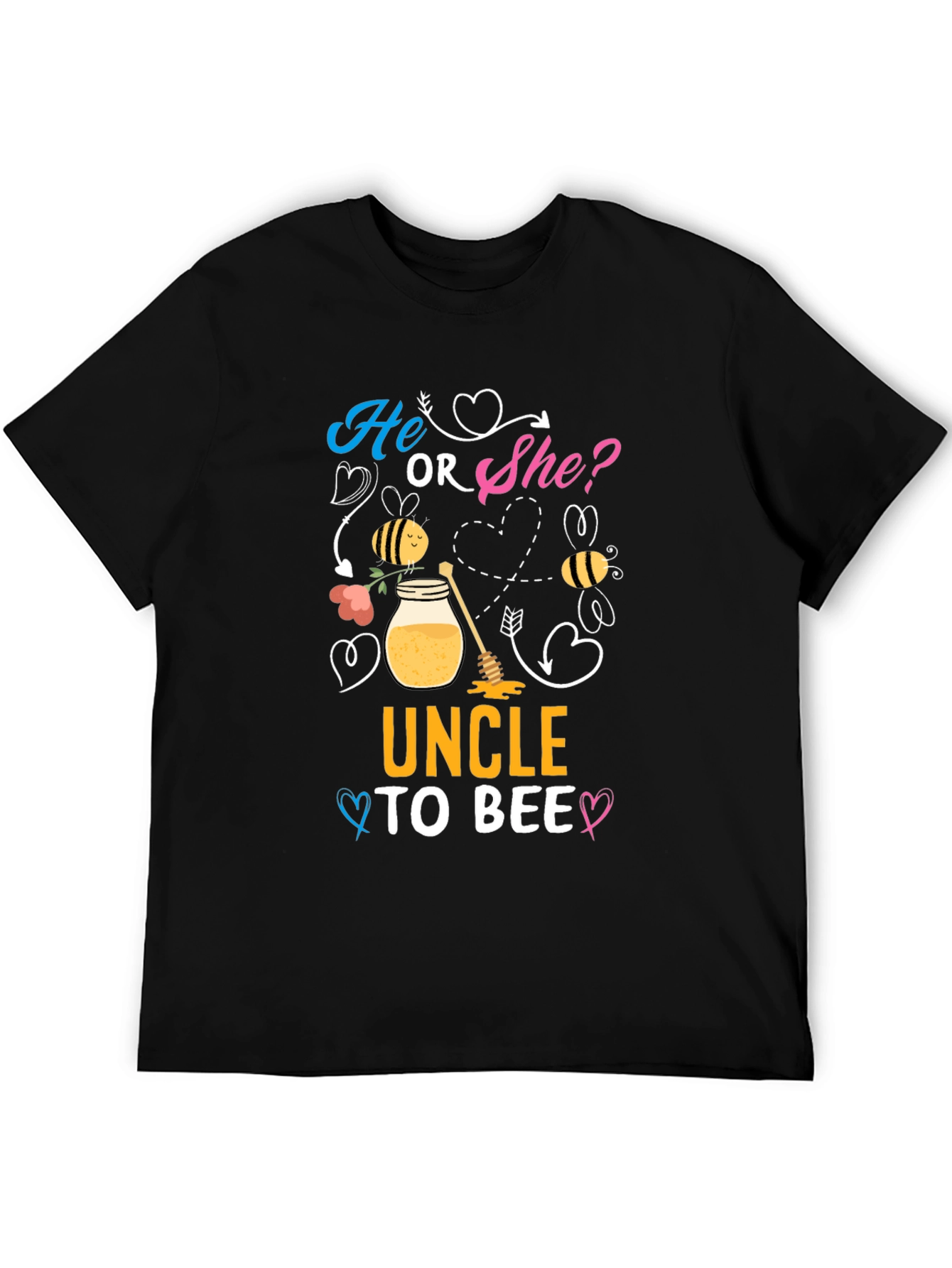 Uncle To Bee T-Shirt: Gender Reveal Party Apparel