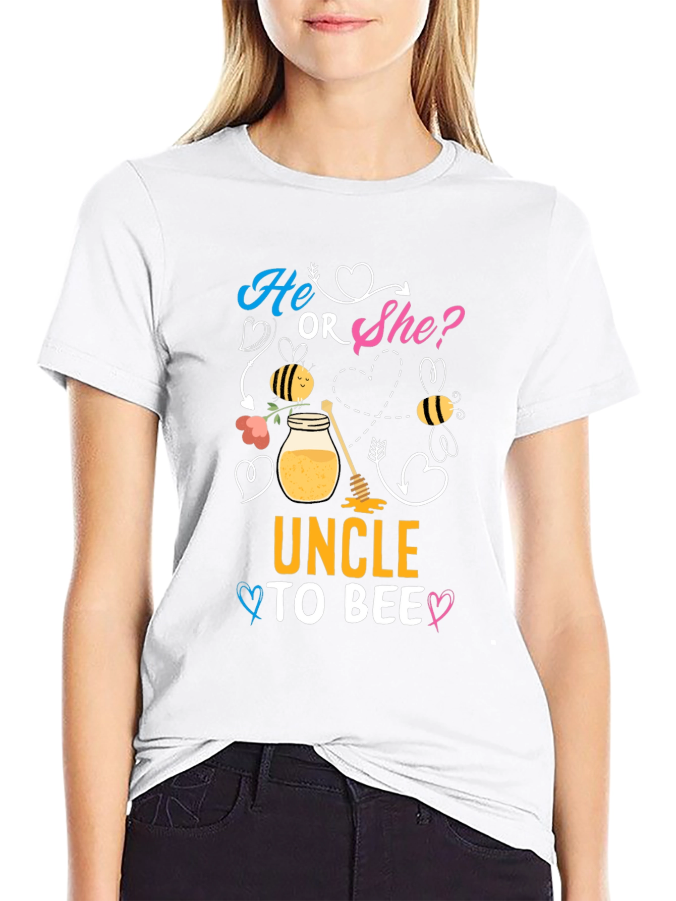 Uncle To Bee T-Shirt: Gender Reveal Party Apparel