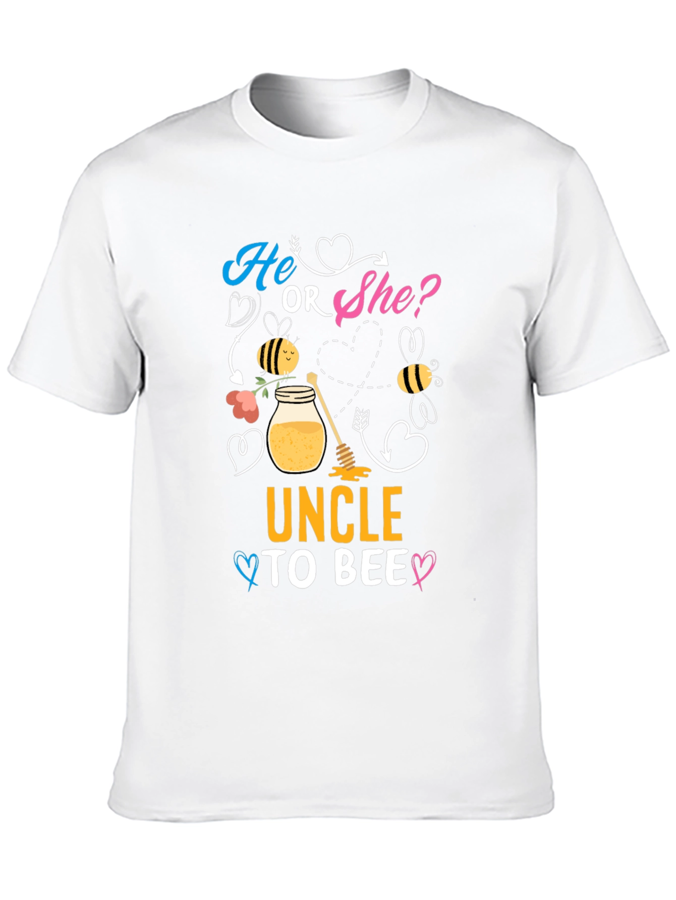 Uncle To Bee T-Shirt: Gender Reveal Party Apparel