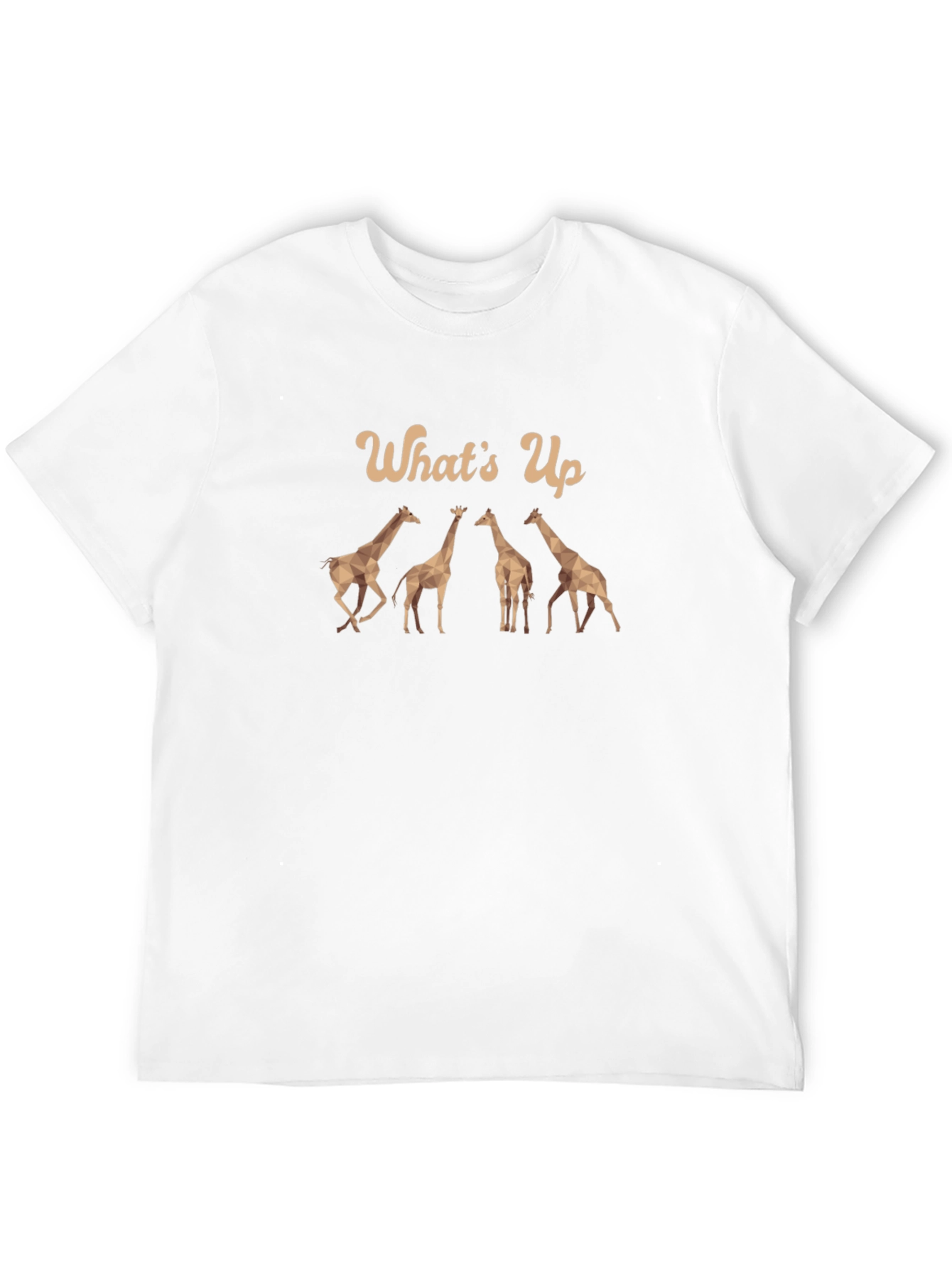 Whats Up Giraffe T-Shirt - Trendy Graphic Tee
