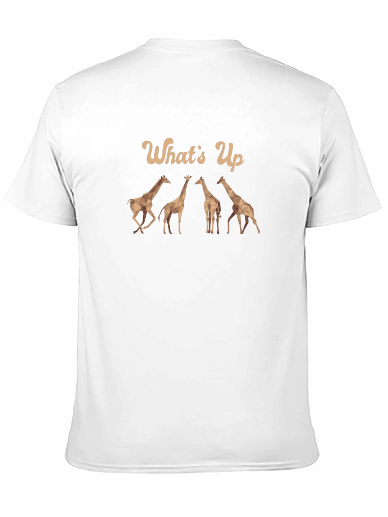 Whats Up Giraffe T-Shirt - Trendy Graphic Tee