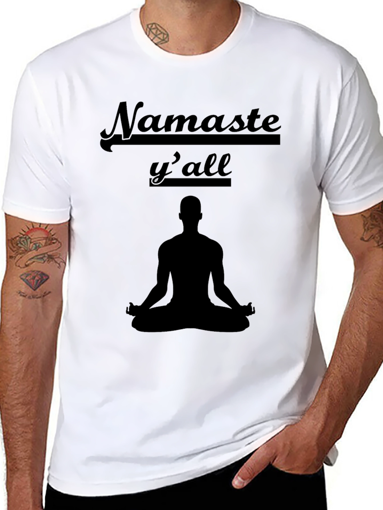 Namaste Yall Yoga Meditation T-Shirt