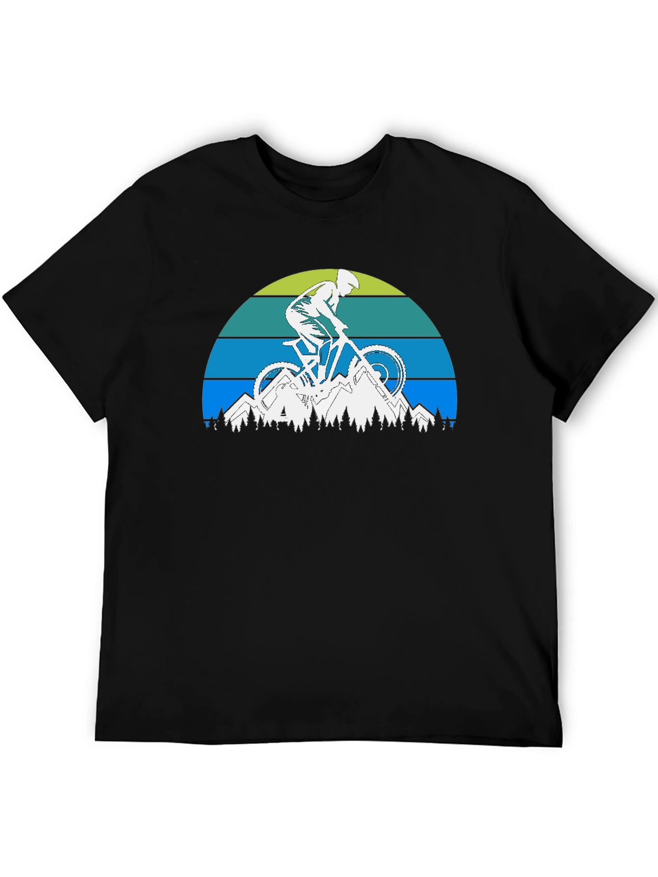 Mountain Biker Graphic Tee - Adventure Ready!