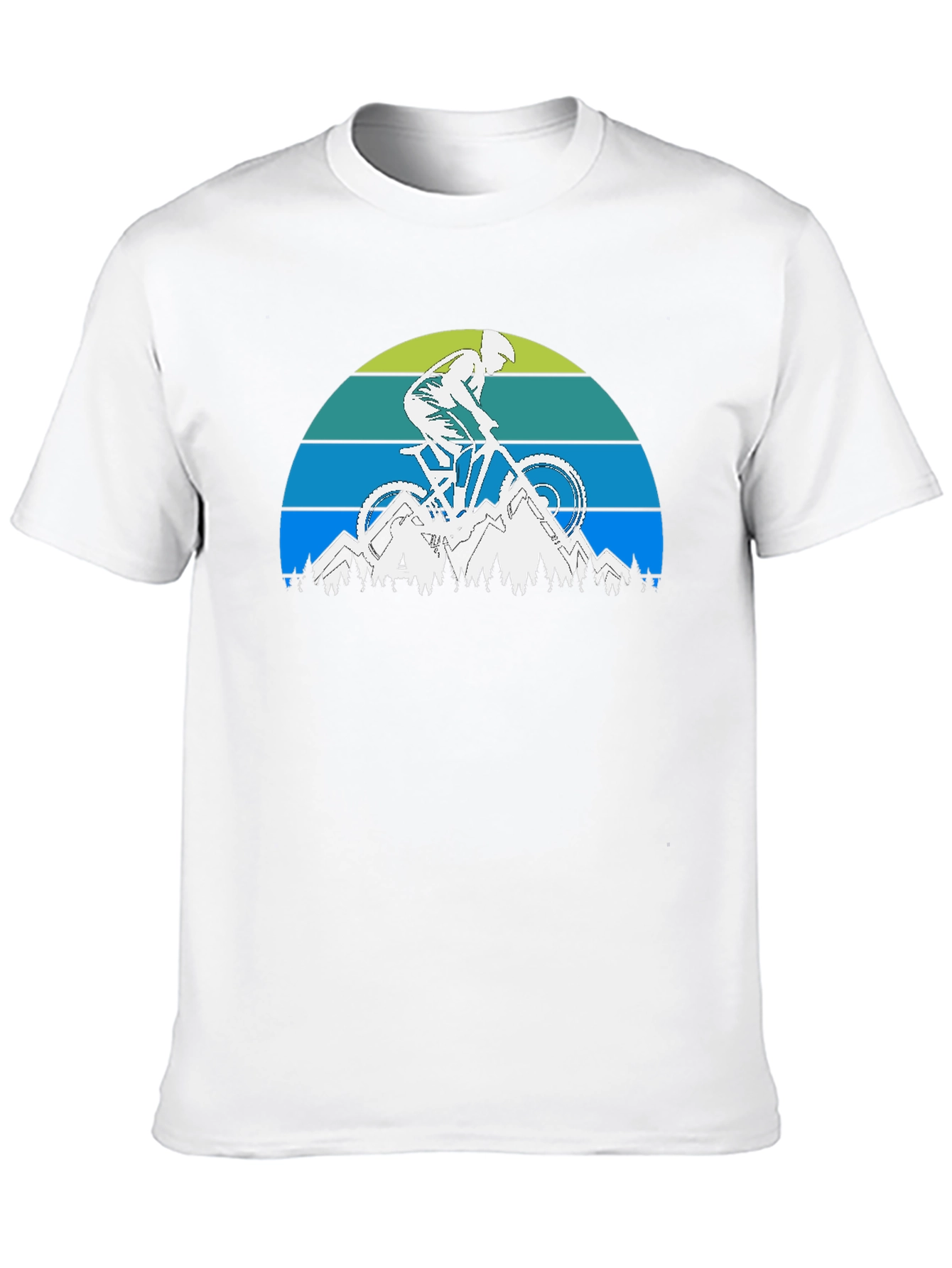 Mountain Biker Graphic Tee - Adventure Ready!