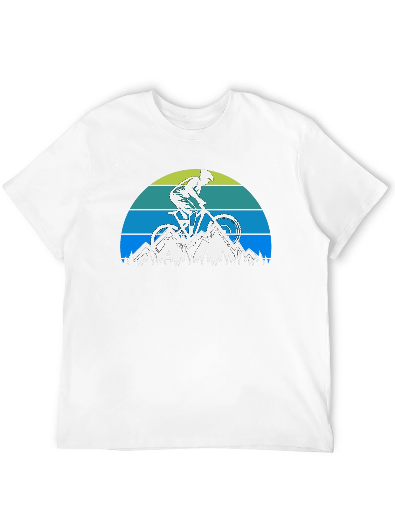 Mountain Biker Graphic Tee - Adventure Ready!