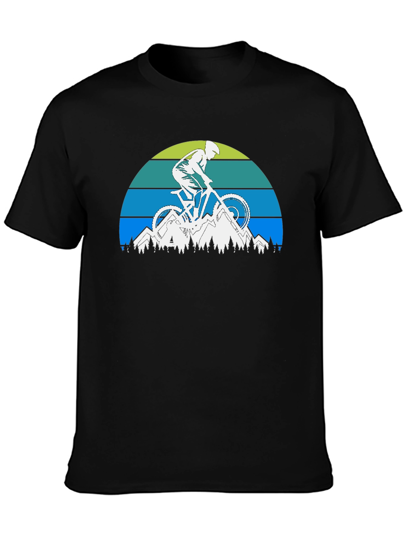 Mountain Biker Graphic Tee - Adventure Ready!