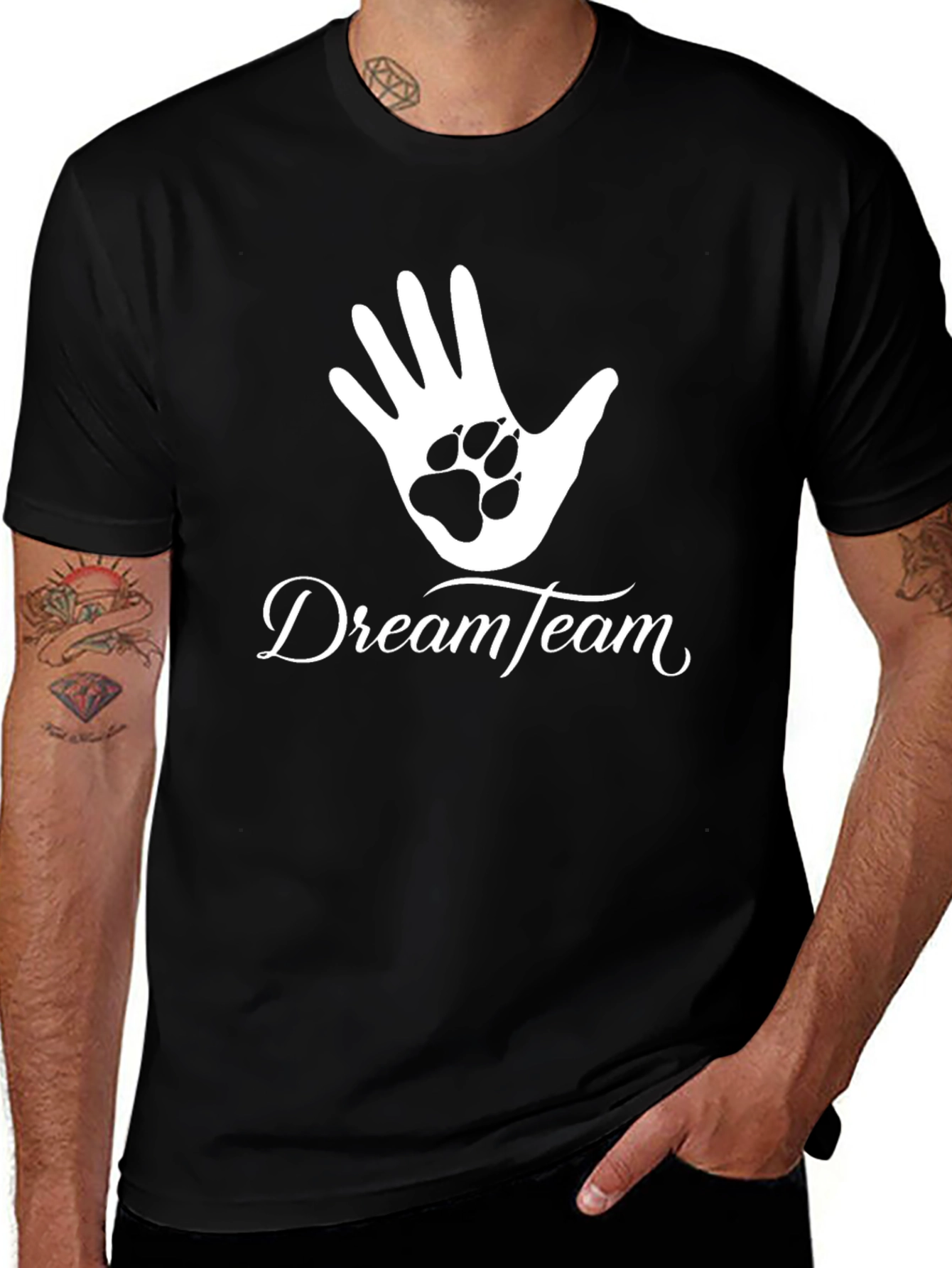 Dream Team Paw Print T-Shirt