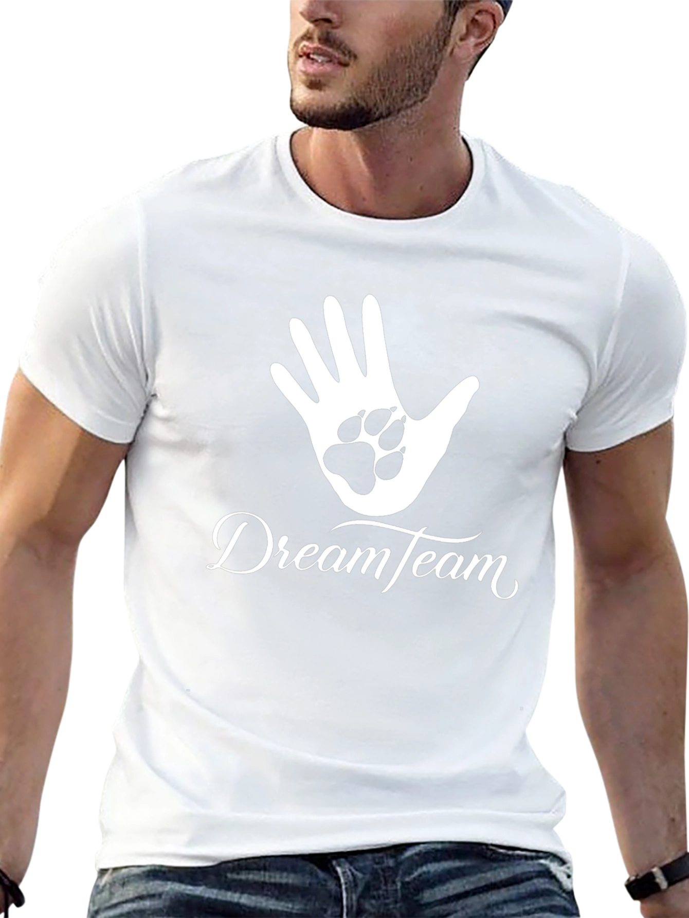 Dream Team Paw Print T-Shirt