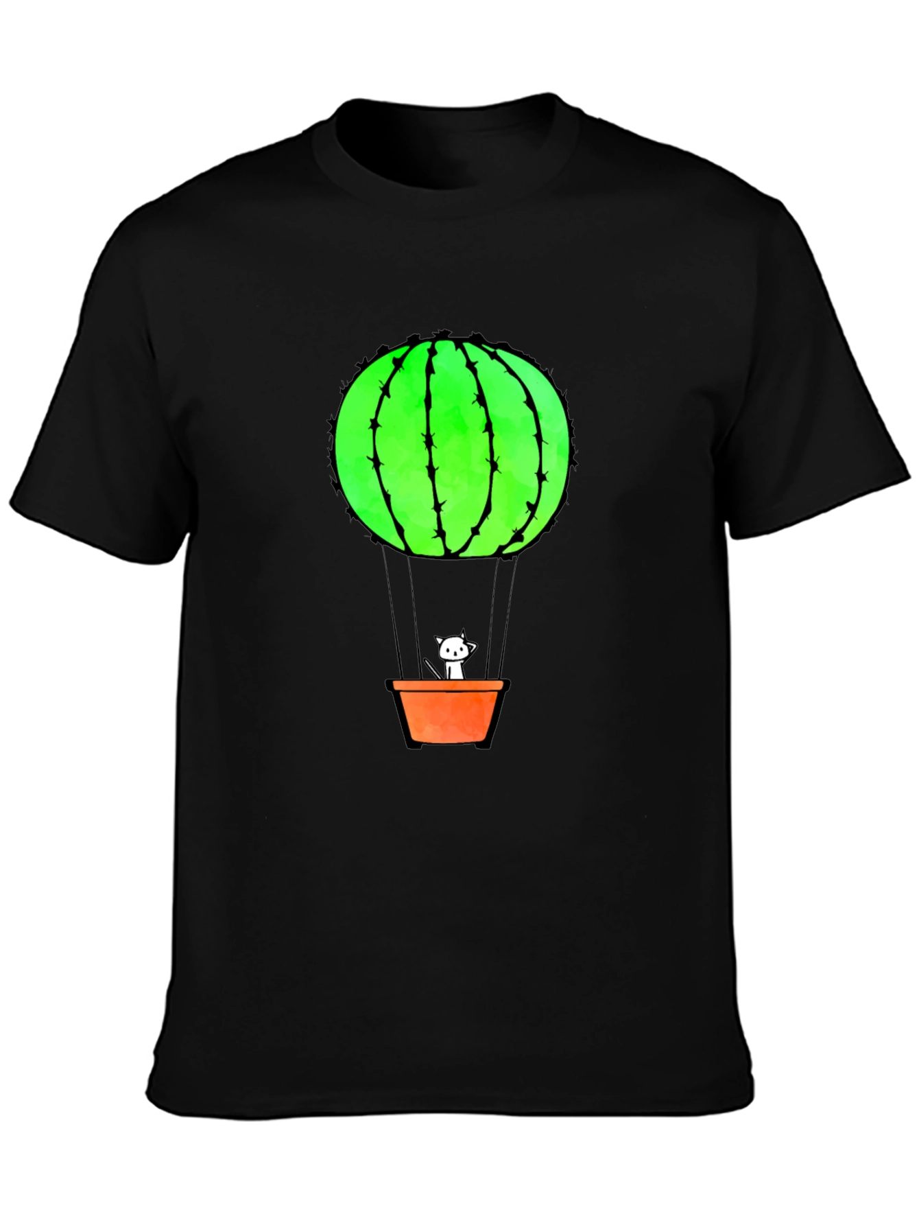 Cactus Balloon Ride Graphic Tee