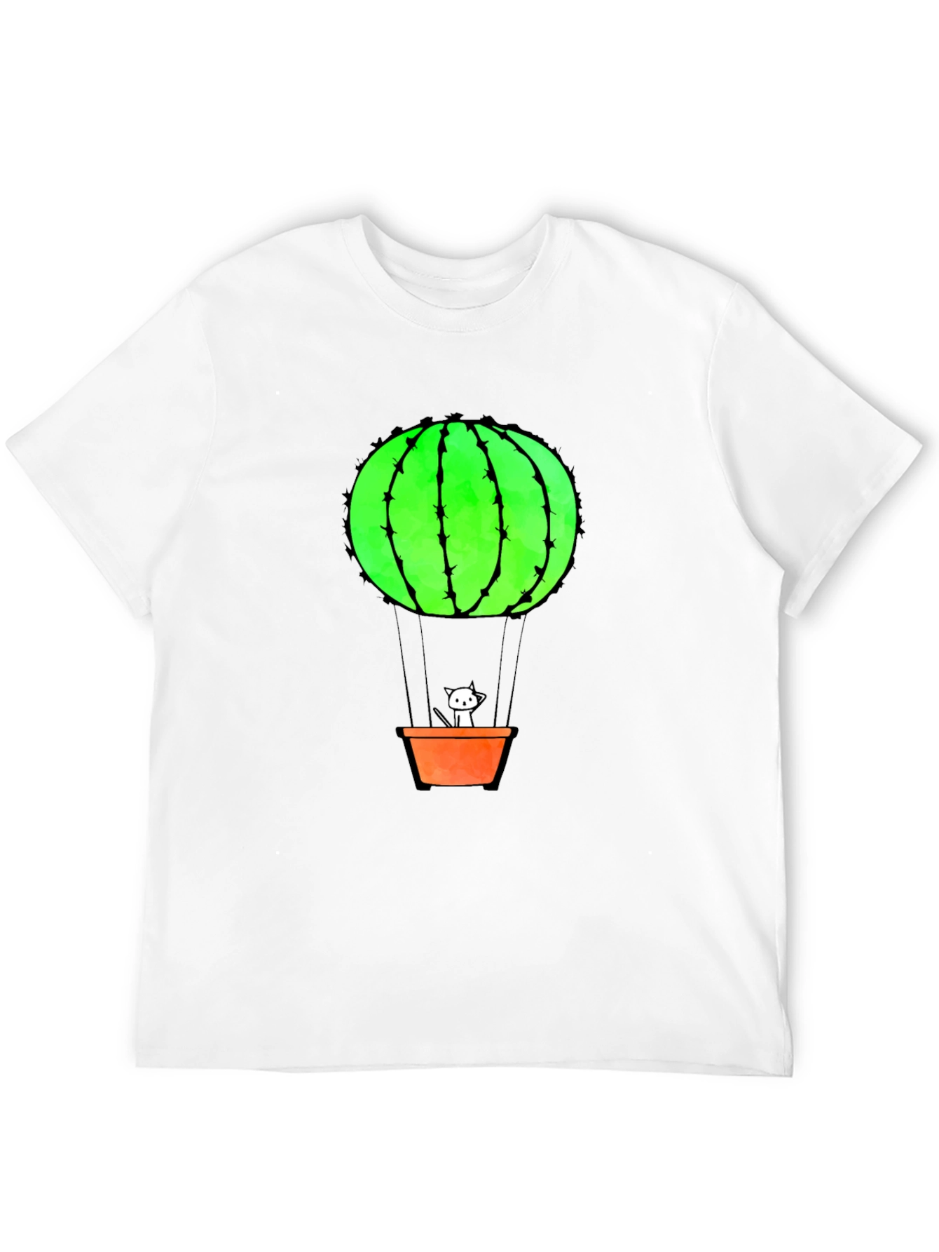 Cactus Balloon Ride Graphic Tee