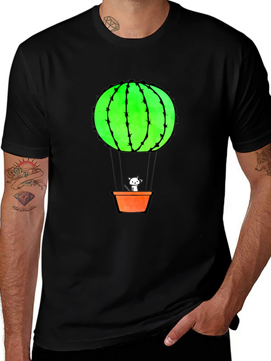 Cactus Balloon Ride Graphic Tee