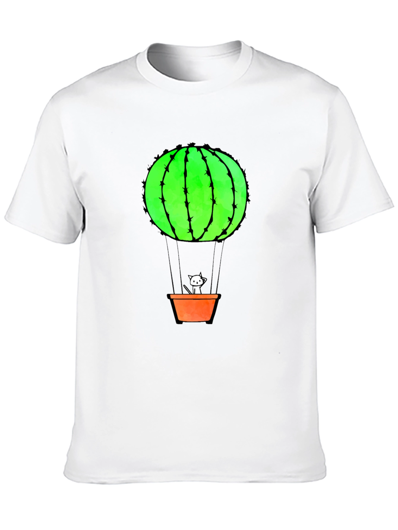Cactus Balloon Ride Graphic Tee