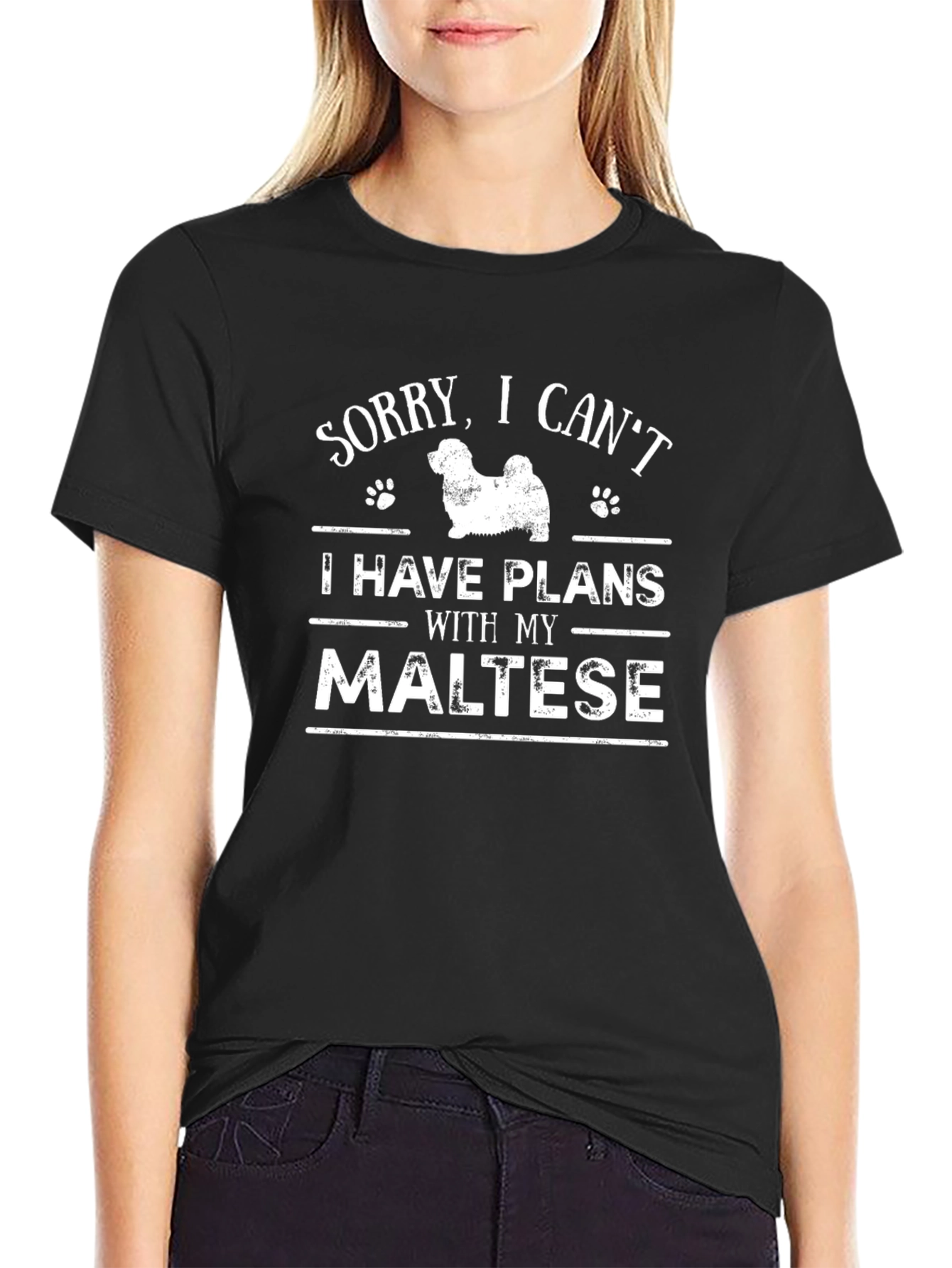 Funny Maltese Dog Lover T-Shirt