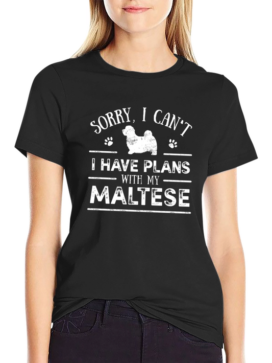 Funny Maltese Dog Lover T-Shirt