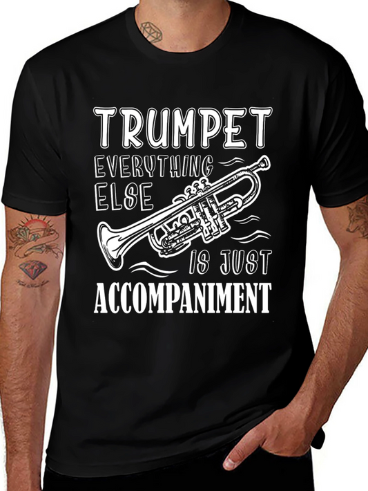 Trumpet Player Humor Graphic T-Shirt